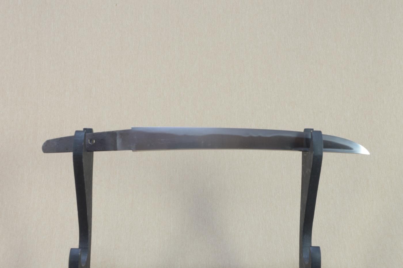 Tanto - 【Beautiful and Exceptionally Sharp Tanto】"Mumei" 27.4cm, for appreciation, iai, and test cutting!!!