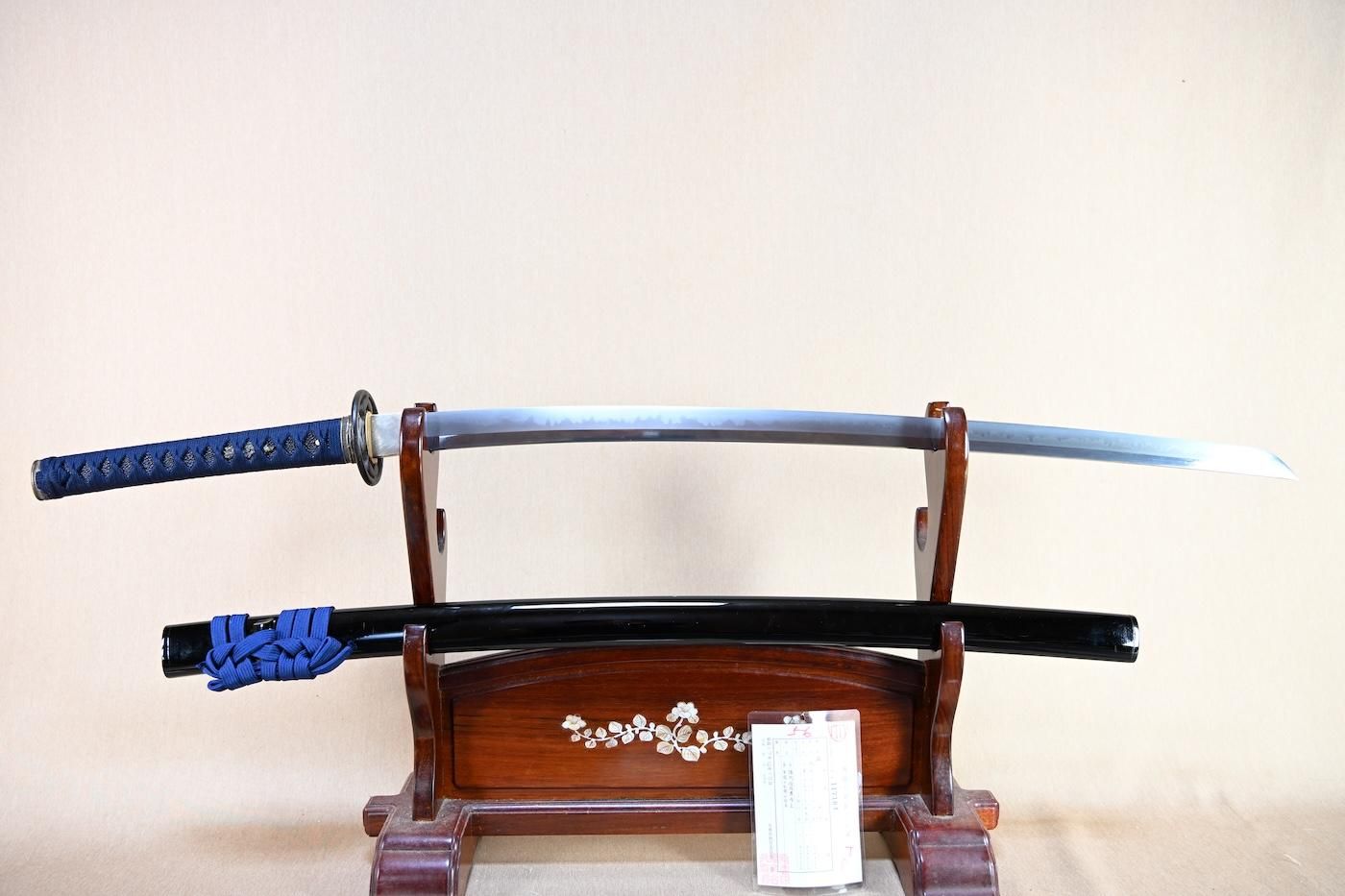 【試斬刀に重量感の有る現代刀】「成典」73.6cm 、鑑賞に・居合・試斬刀として!!!