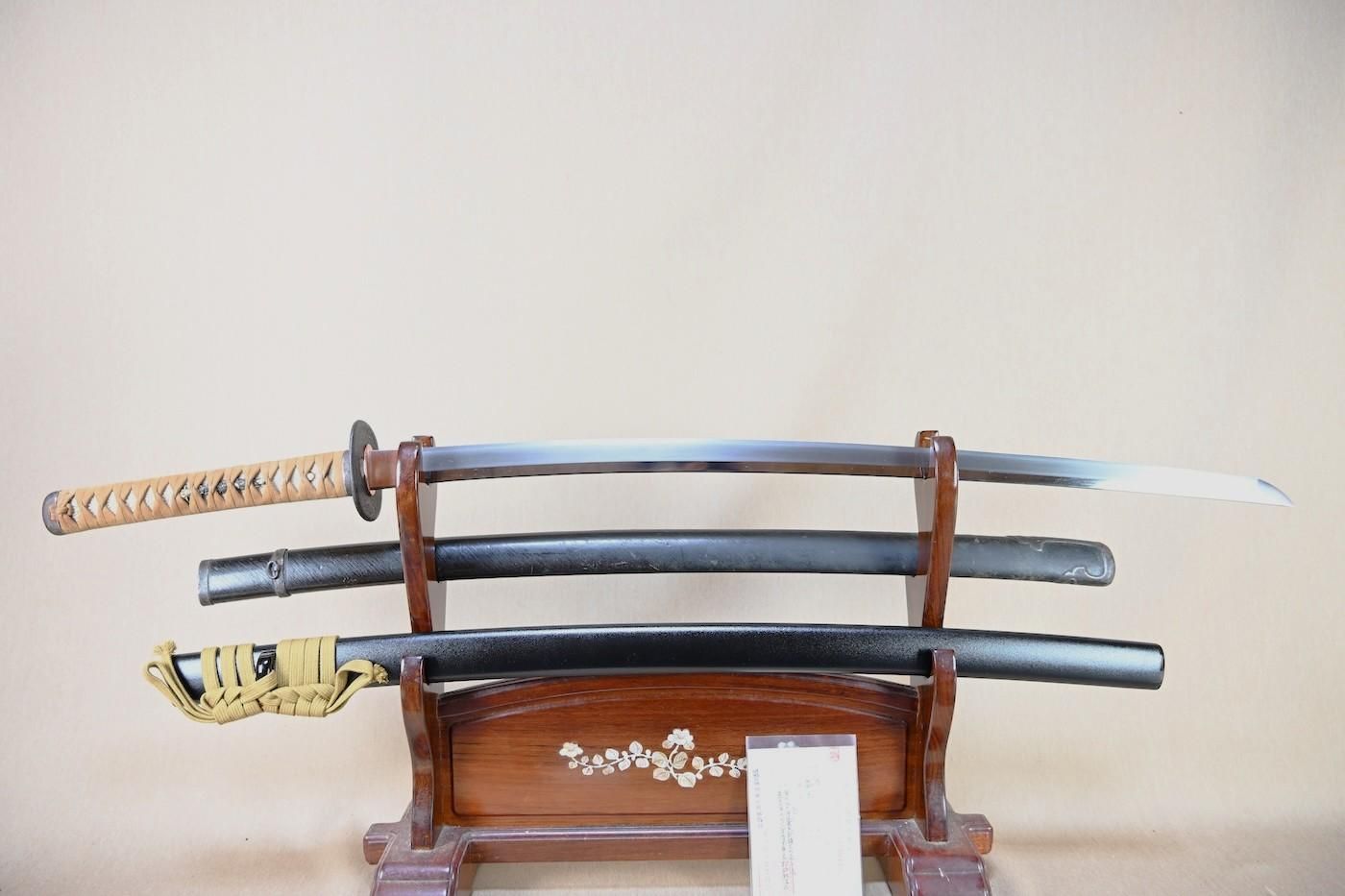 【研ぎ上がり・斬れ味保証、飽きない直刃の一振り】「坂東太郎卜伝」74.9cm 、鑑賞に・居合・試斬刀として!!!