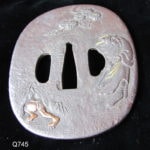 Q745. Shoki the Demon Queller Tsuba, Yasuchika