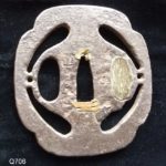 Tsuba - 作 山吉兵衛 - Q706. 山吉兵 蜻蛉図鐔