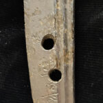 Wakizashi - Hozon - by Takada Nagamori - Wakizashi by Taira Nagamori. Papered & Sayagaki