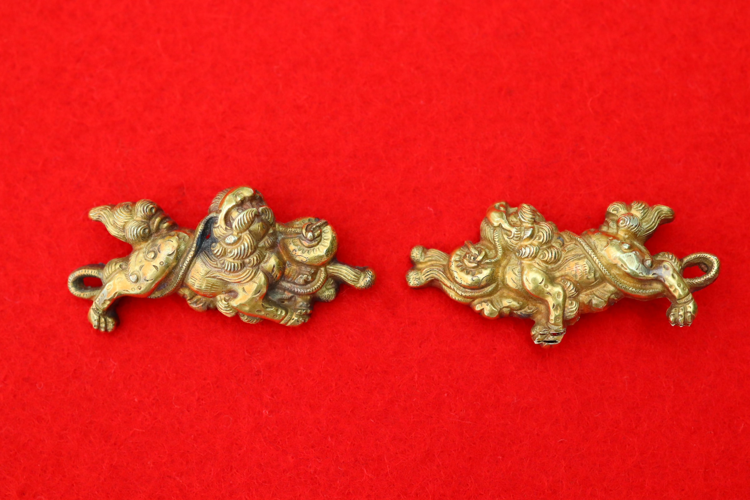 Menuki - Hozon - Mumei (Kyo-Kanagushi)