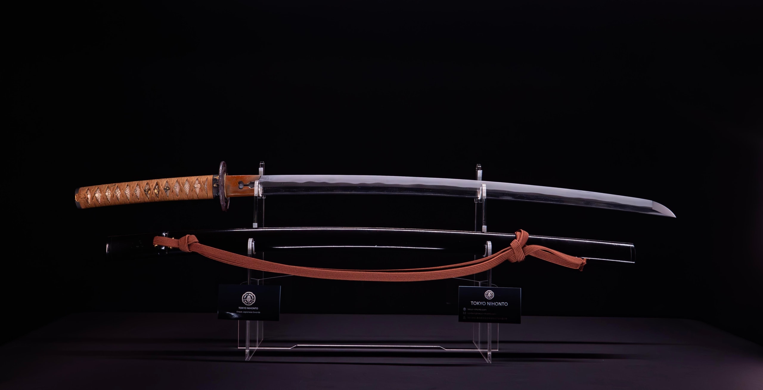 Antique Japanaese Katana Sword Signed Omi no Kami Fujiwara Tsuguhiro Katana NBTHK Hozon