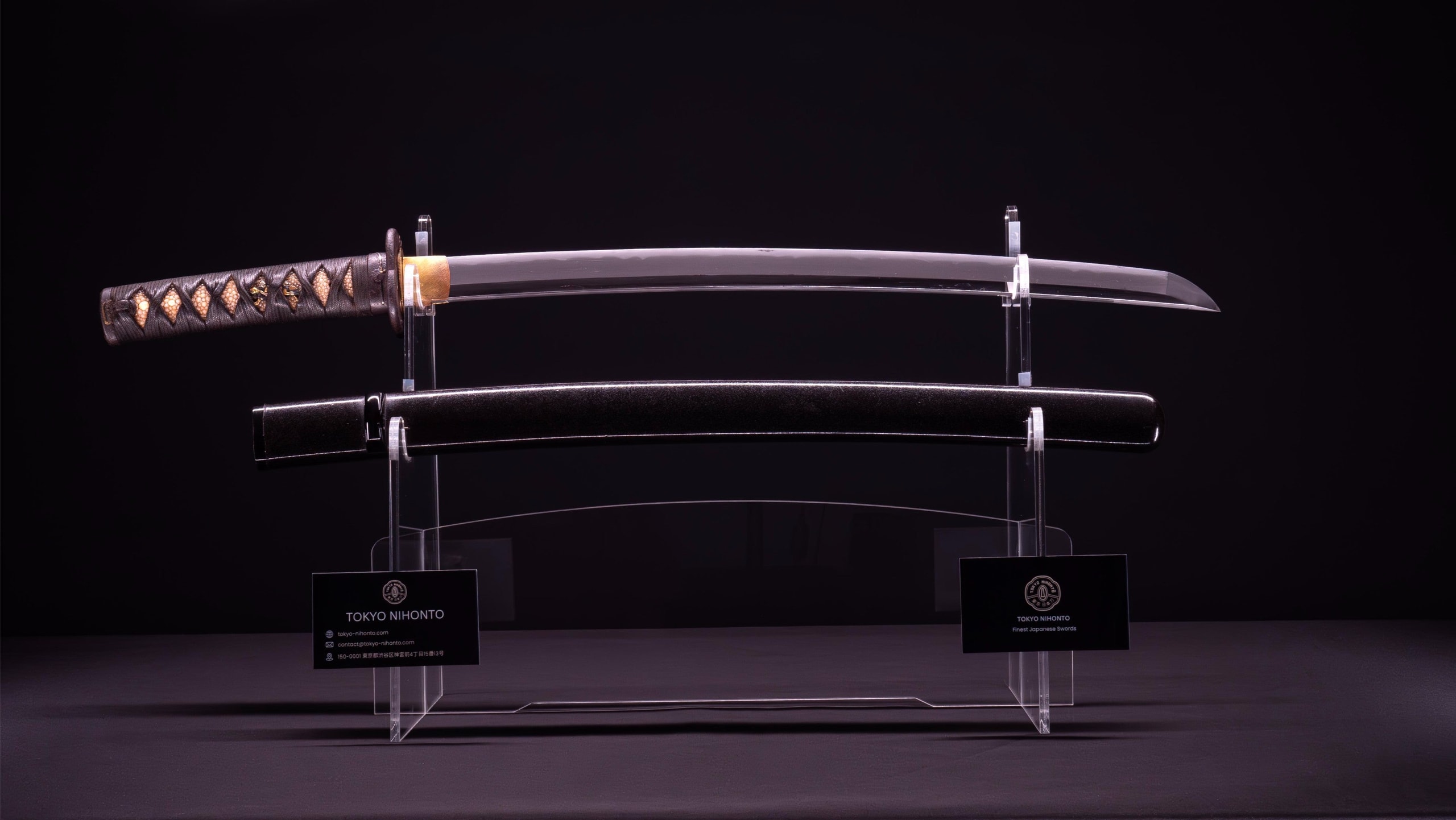 Antique Japanese Sword Wakizashi Midare Hamon 45.5cm