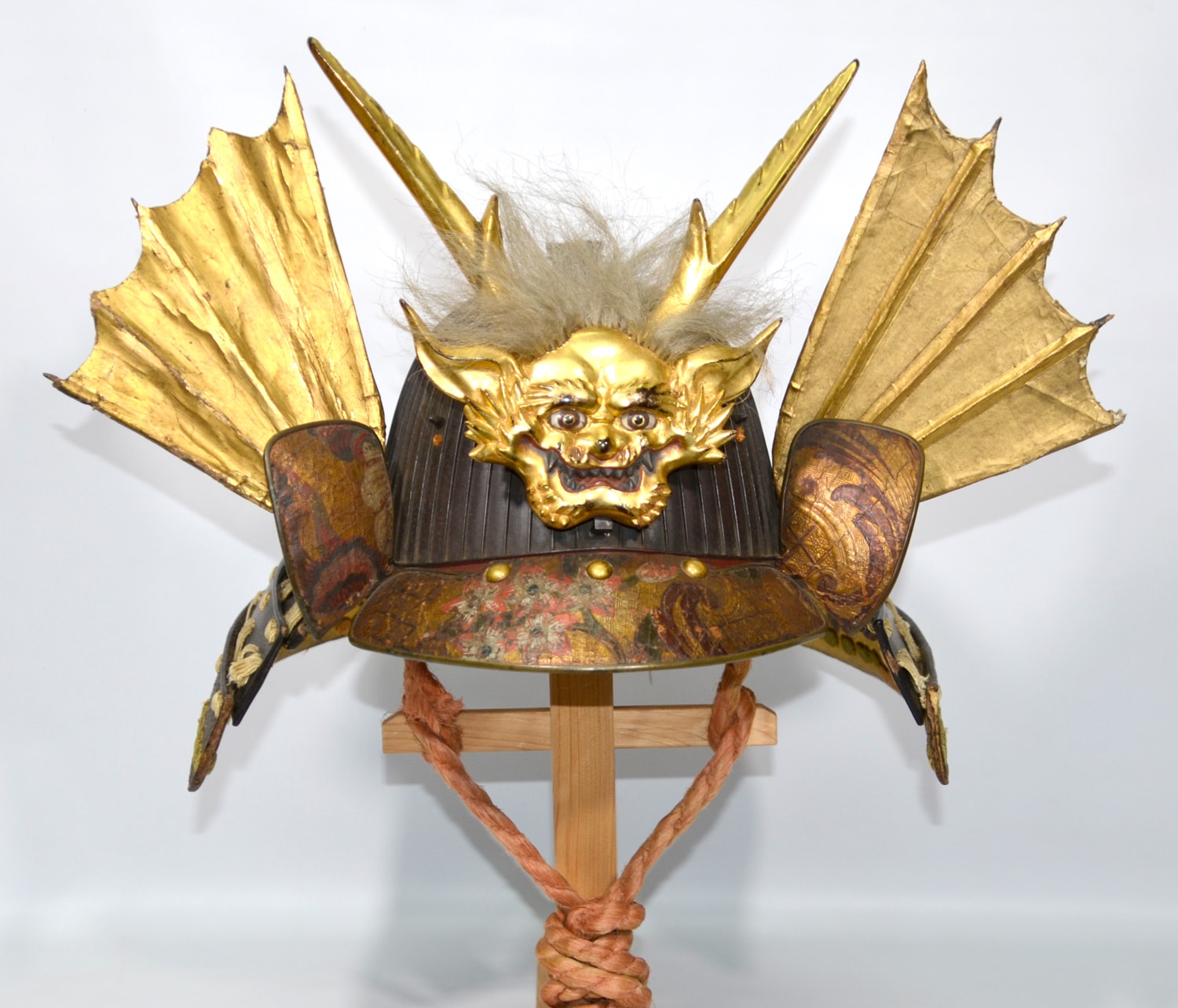 Kabuto - by Iemitsu - Armor: Iron 64-Plate Suji Kabuto, Signed Saotome Iemitsu of Hitachi Province