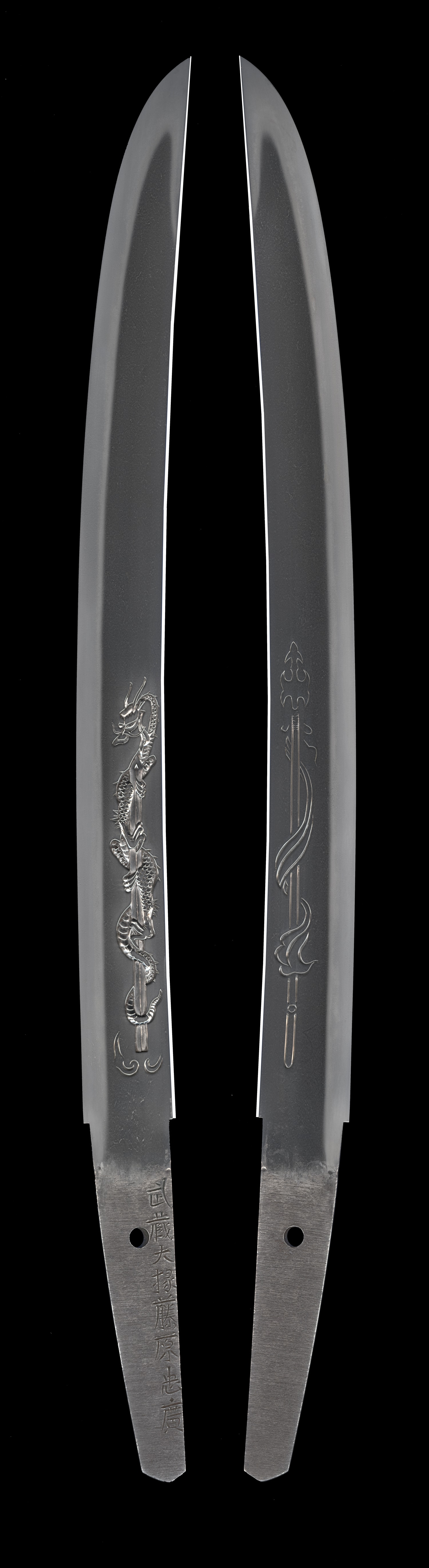 Wakizashi - Tokuho - by Hizen Tadayoshi School - Musashidaijo Fujiwara Tadahiro