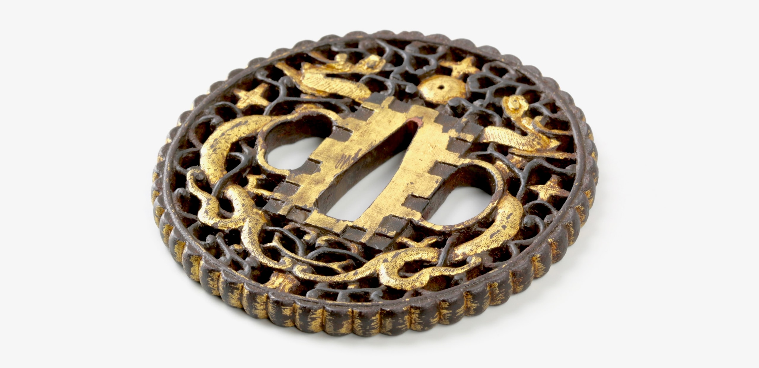 Tsuba - Nanban Tsuba with Christian Orb