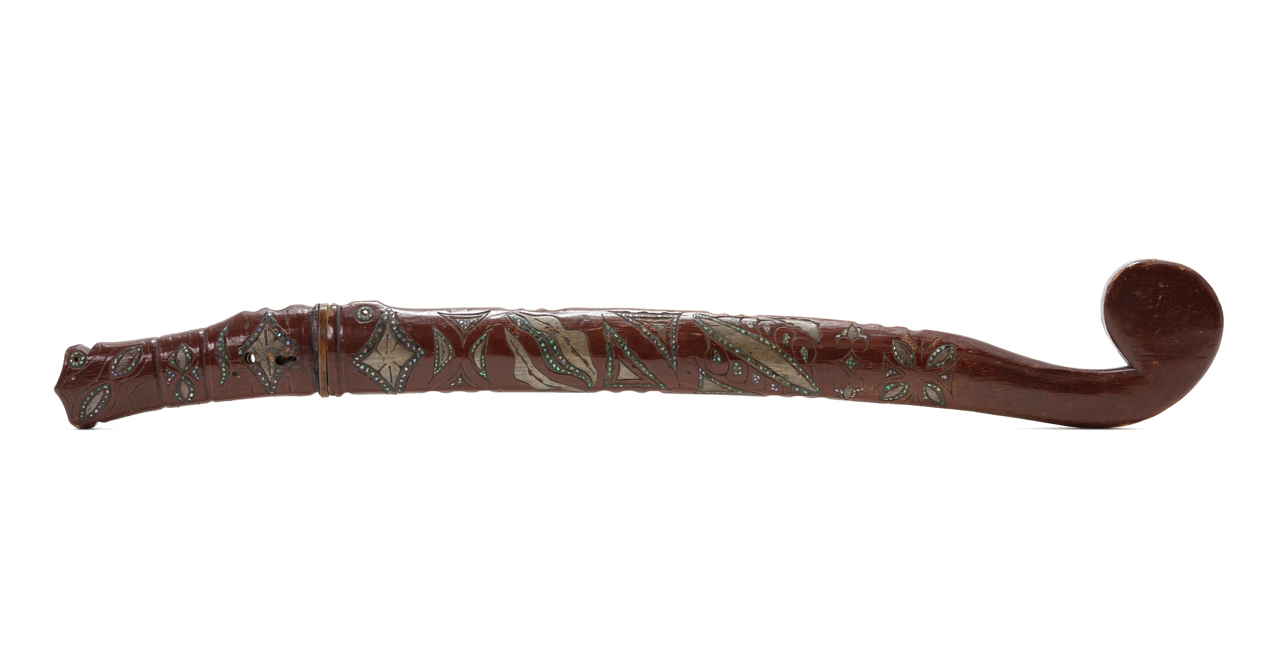 Koshirae - Red Lacquered Ainu Koshirae