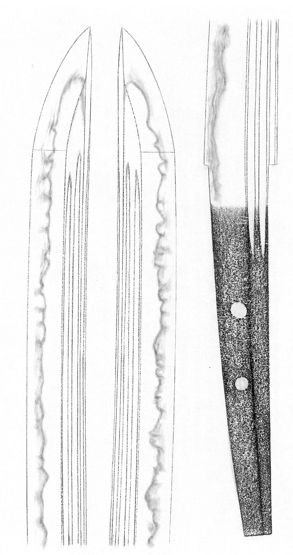 Juyo Etchu Tametsugu katana