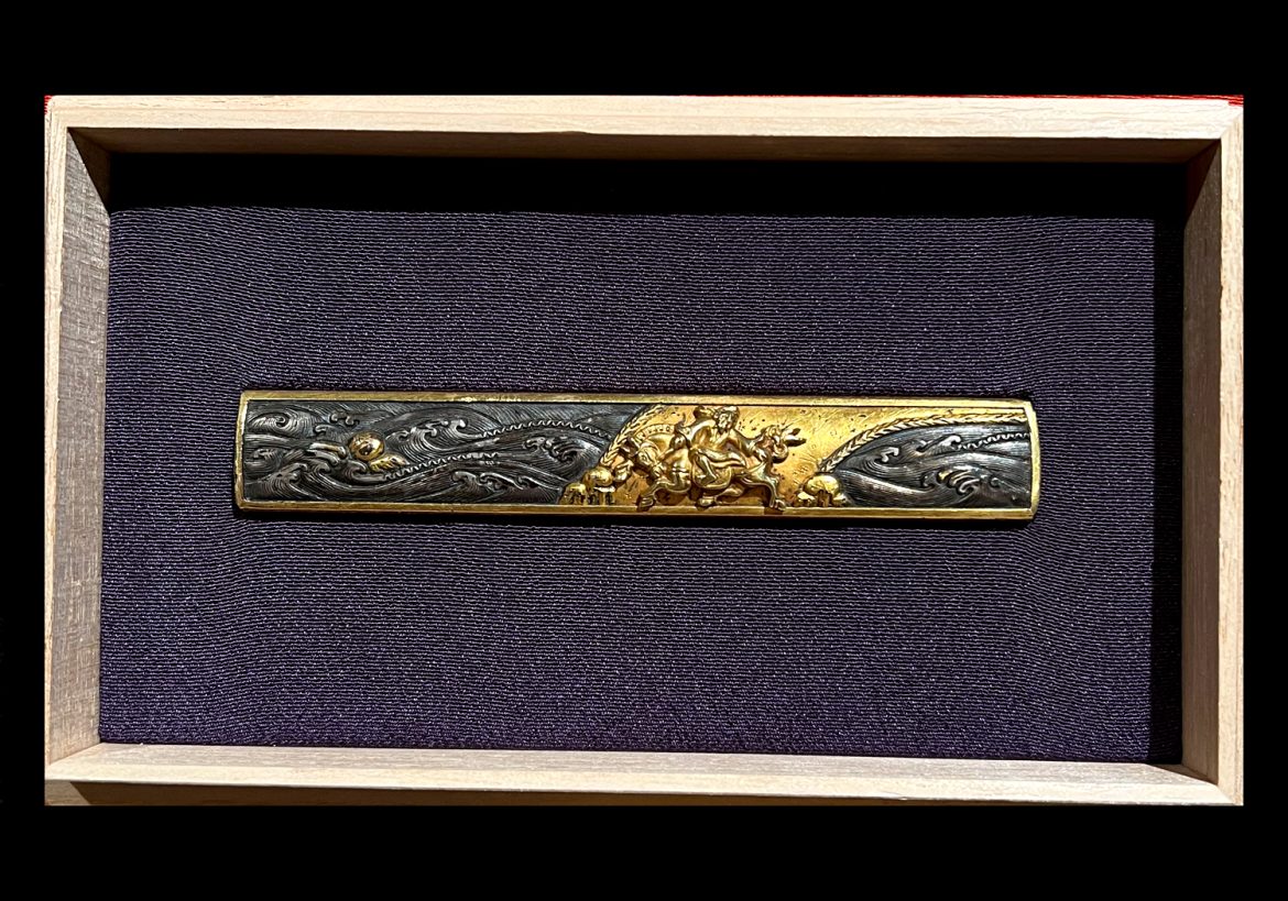 GOLD AND SHIBUICHI KAGA GOTÔ KOZUKA 110923