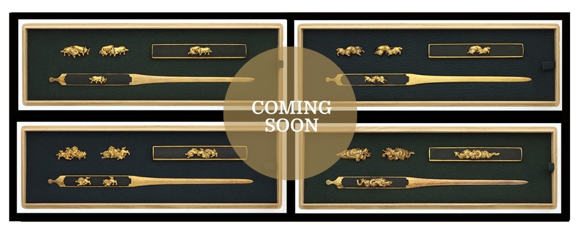 FOUR GOTÔ JÛYÔ (MENUKI, KOZUKA, AND KOGAI) 030226