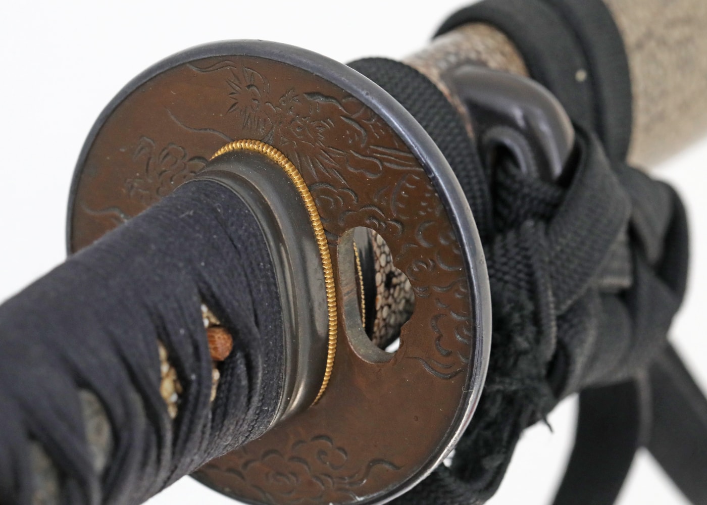 Omiya school Wakizashi in tasteul koshirae