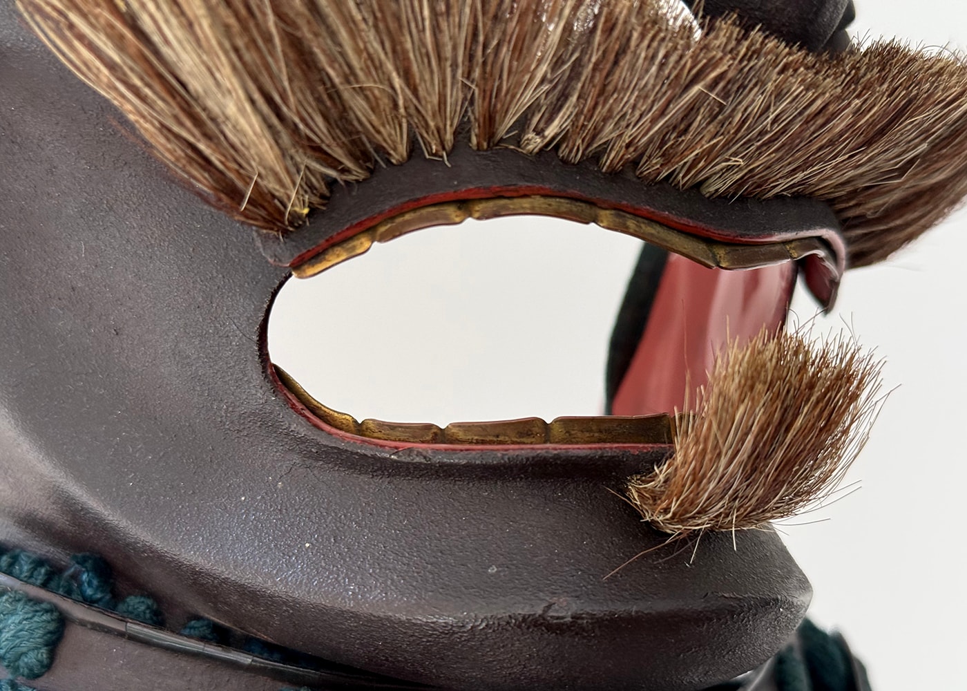 Armor - Russet Lacquered Iron Retsusei Menpo