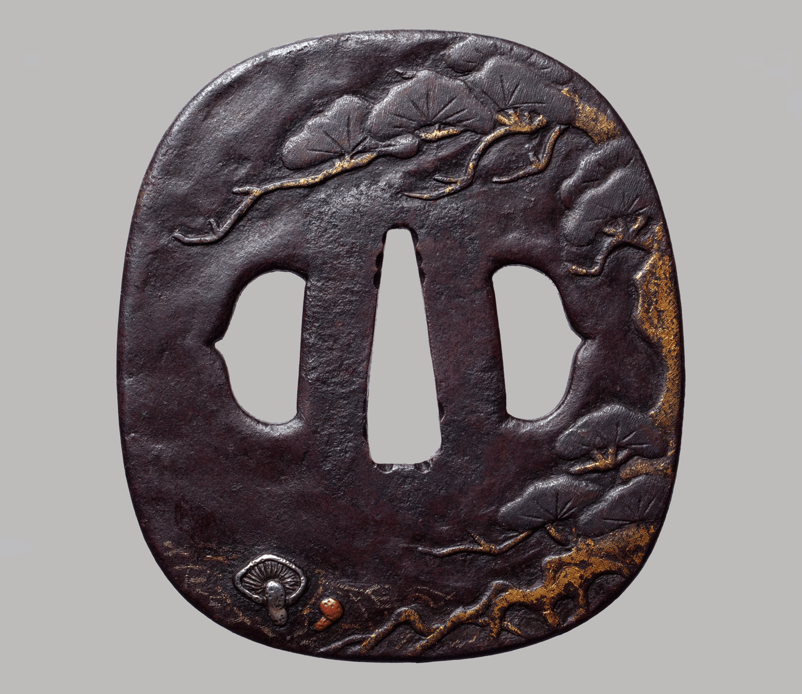 Tsuba Higo Jingo Shimizu Matsutake