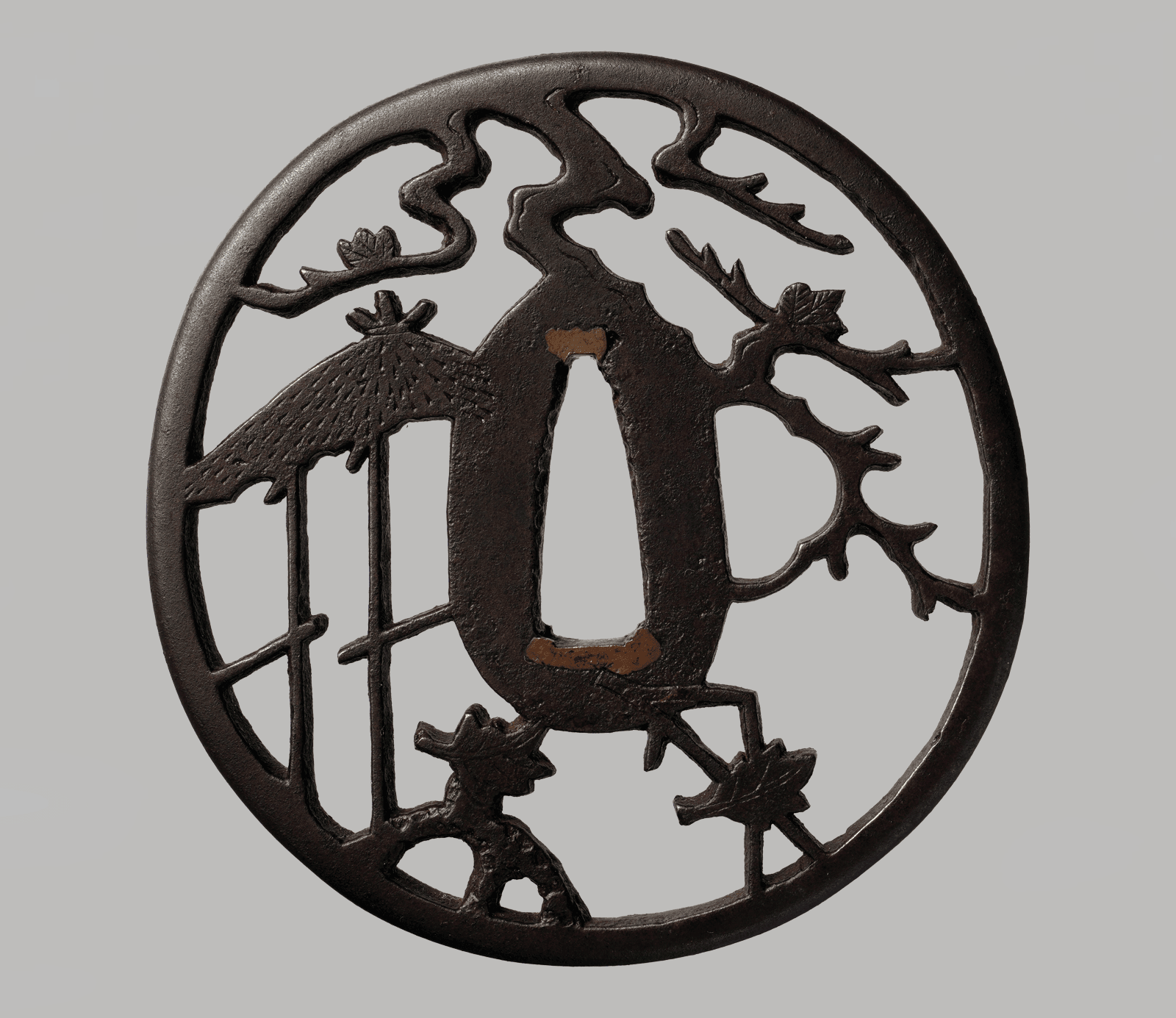 Tsuba: Nishigaki Shiguretei (NTHK)