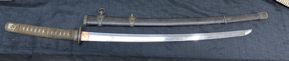 WW2 Japanese Naval Mounted Katana