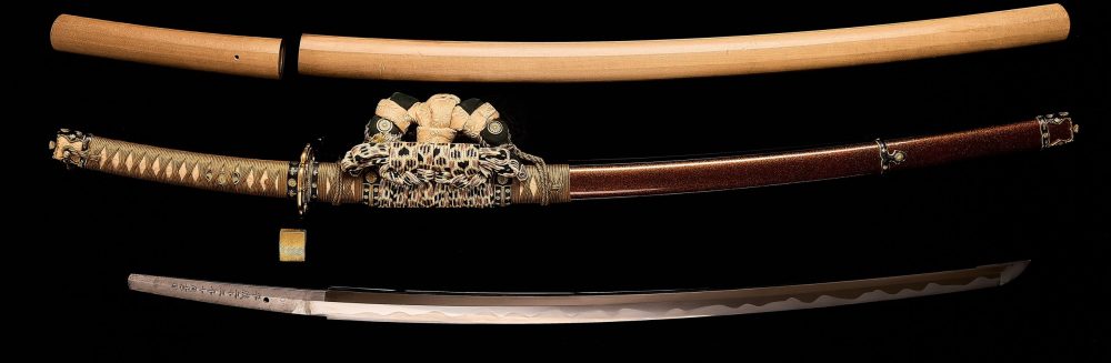Ogawa Kanekuni Katana with Tachi Koshirae NBTHK Certificate