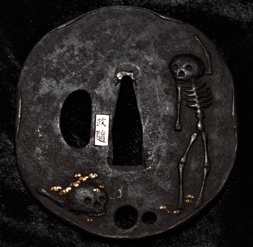 Skeleton Tsuba