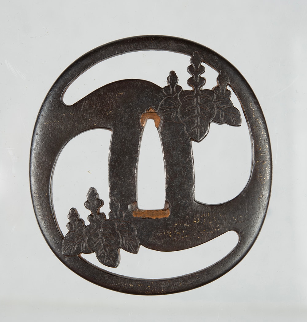 Tsuba - by Nishigaki School - 肥後西垣