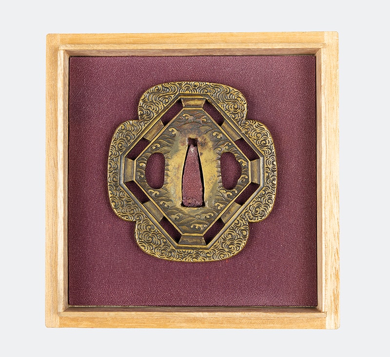Tsuba - NTHK - 作 平戸派 - 平戸鍔