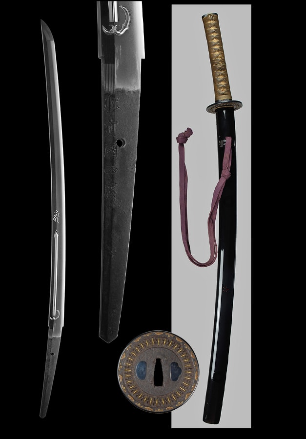 Hizen no Kuni Masahiro Shin Shinto Katana with Koshirae