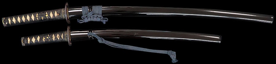 伯州住為助・無銘 末三原(大小拵付) Hakushuju Tamesuke Suemihara