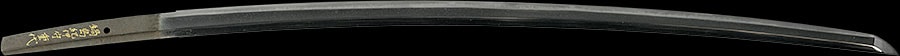 Katana - by Osafune Nagamitsu - Tachi by Nagamitsu with Nabeshima Kii no Kami Shigehiro Gold Inlay Inscription