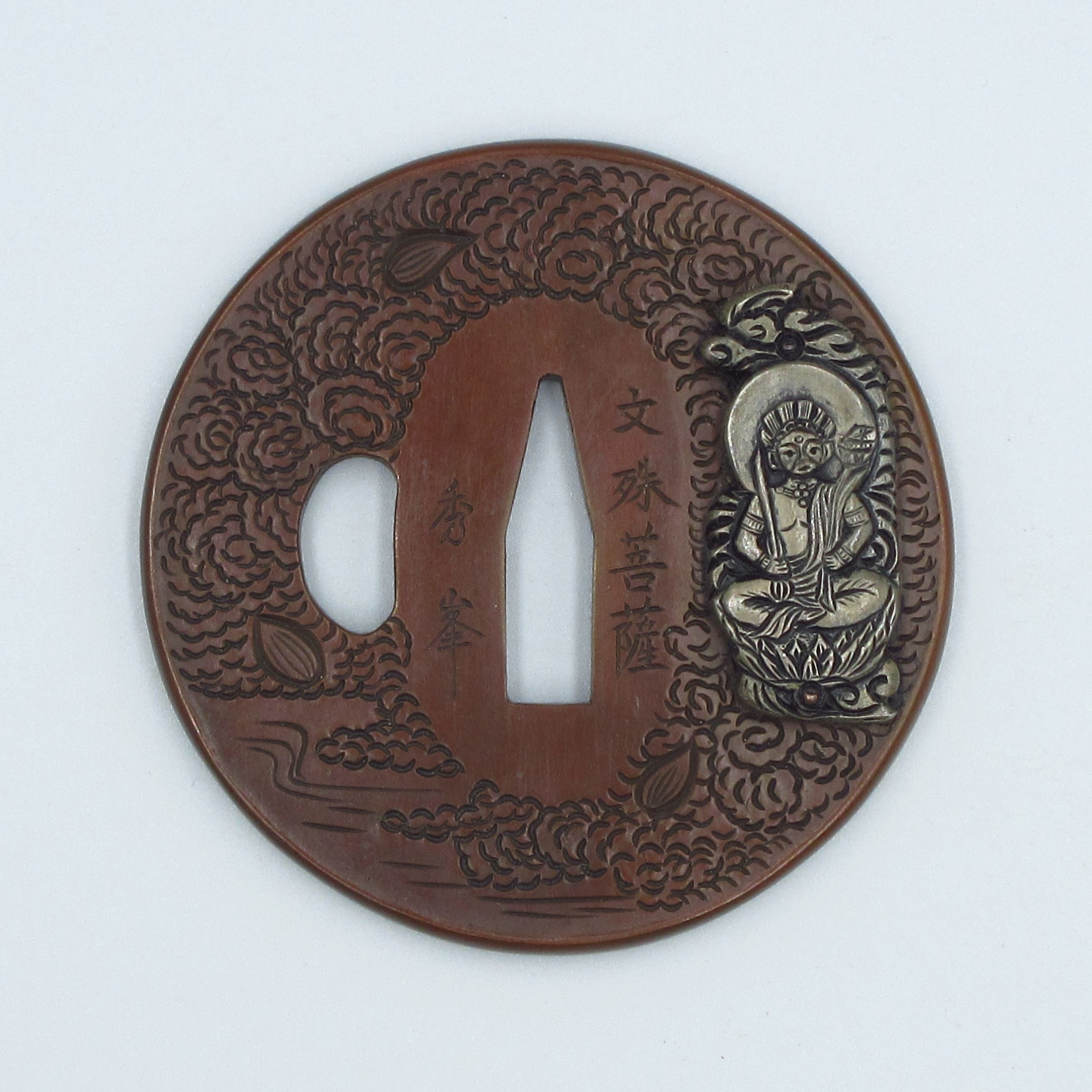 Tsuba - Manjushri Bodhisattva