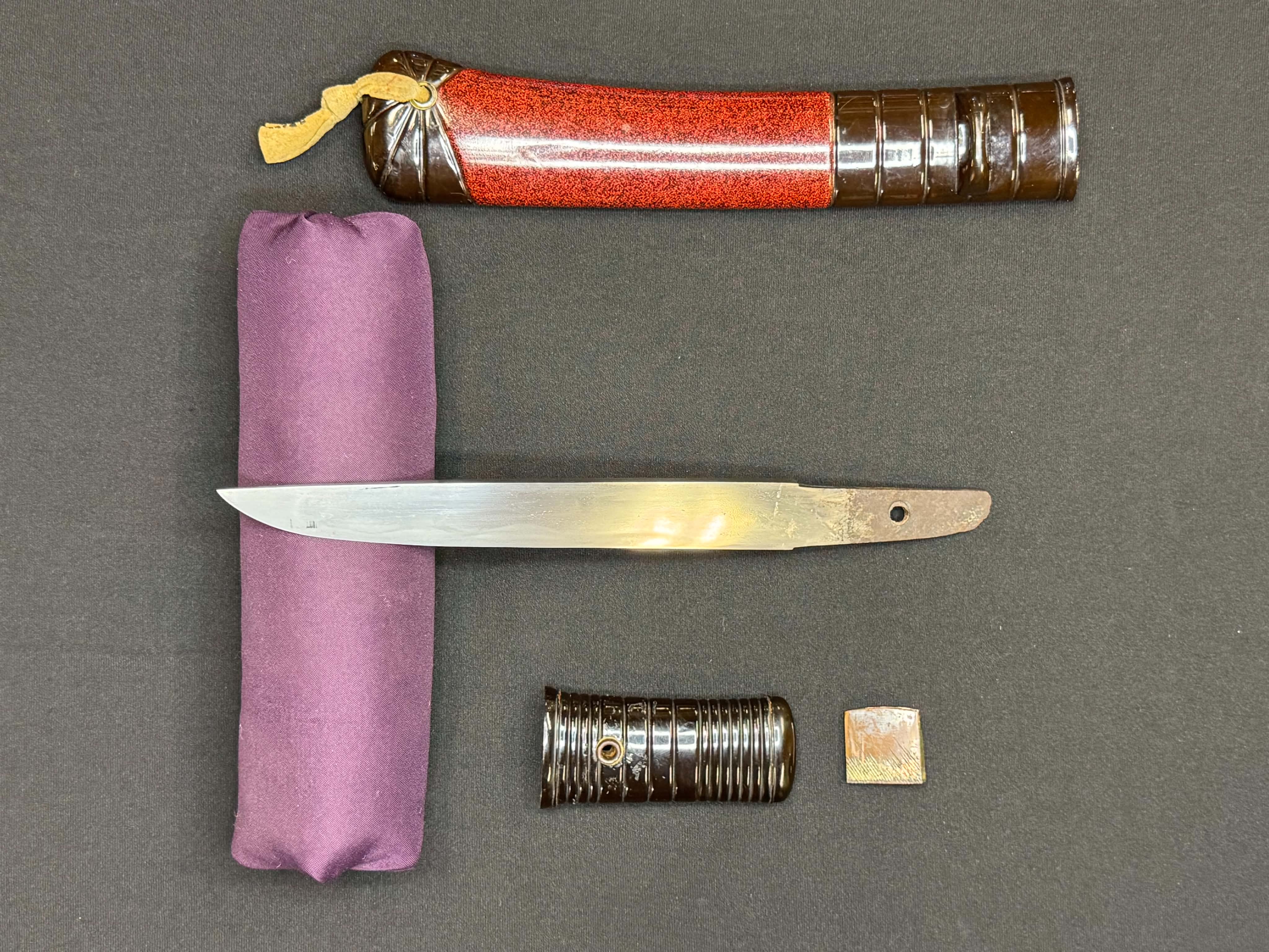 Tanto - Antique Nihonto - Tanto in Shrimp Koshirae