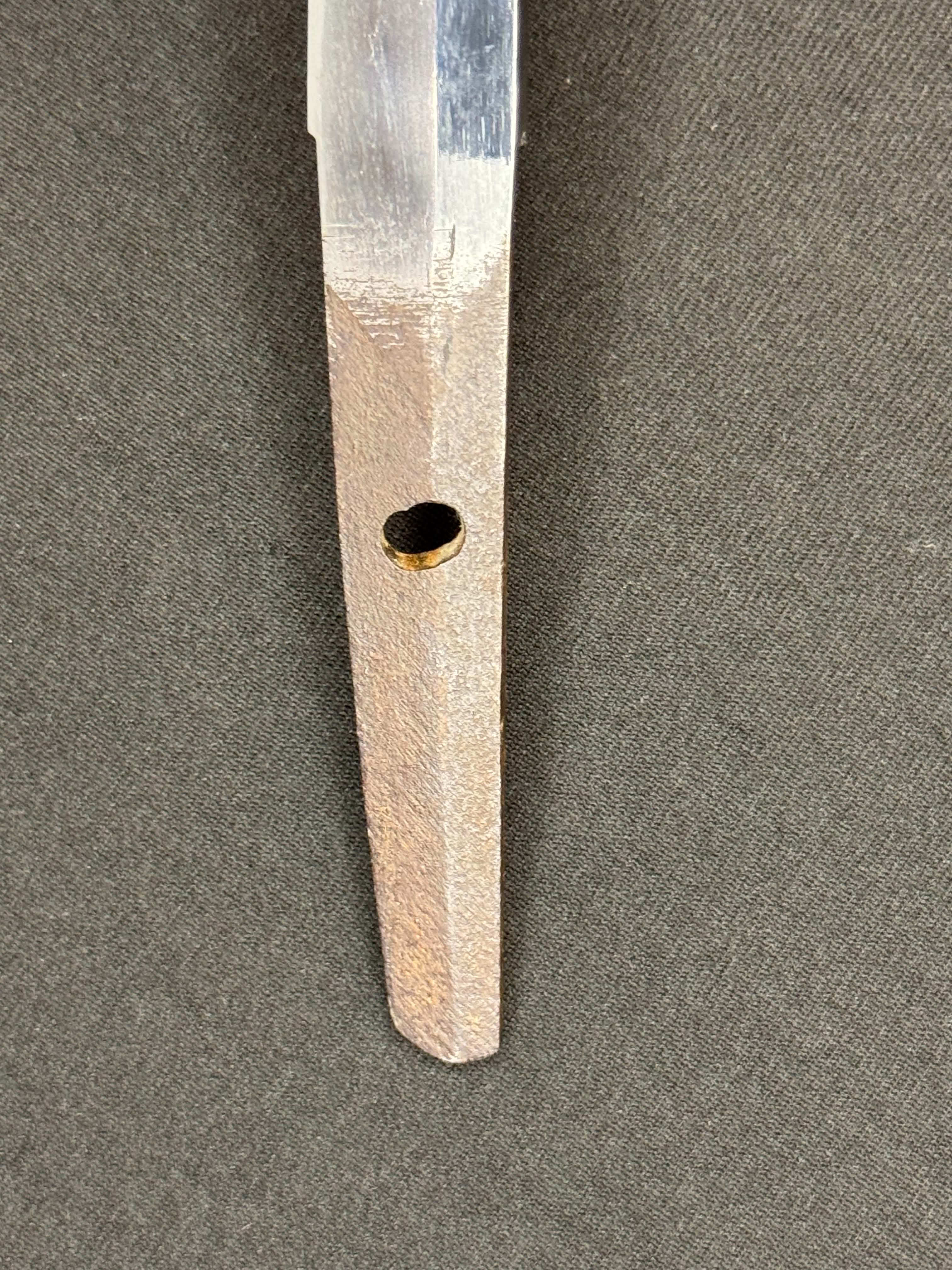 Tanto - NTHK - by Sanjo School - Antique Nihonto - Meiji Period Tanto in Koshirae, NTHK attributed to Kyo Munechika