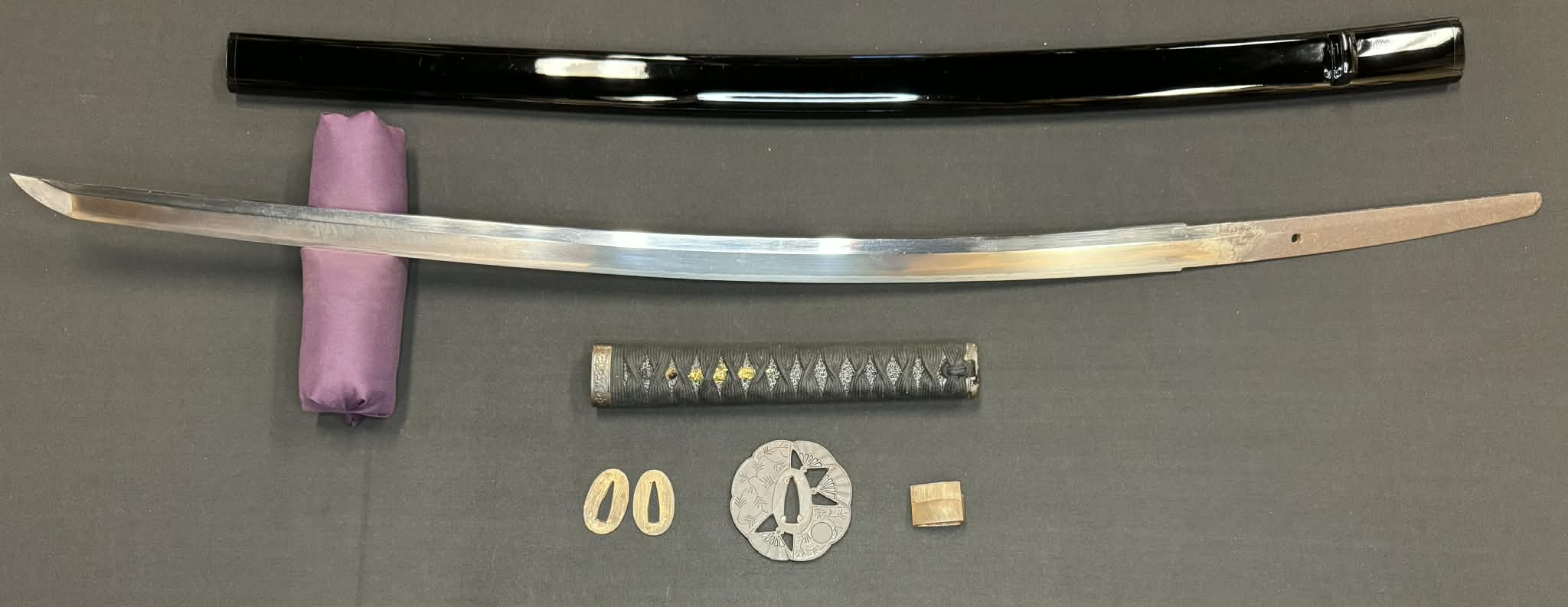 Katana - Antique Nihonto - Late Edo Katana in Koshirae