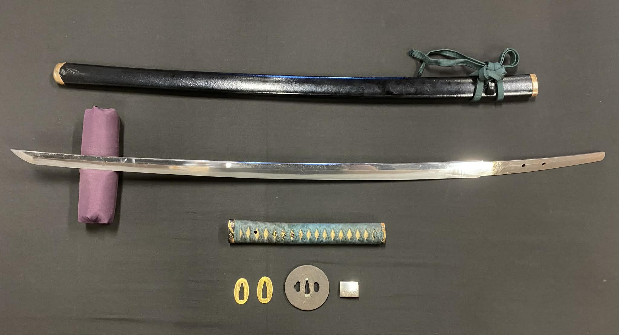 Katana - by Norimune - Antique Nihonto Katana in Koshirae - Late Edo Period, Signed Norimune (Unverified)