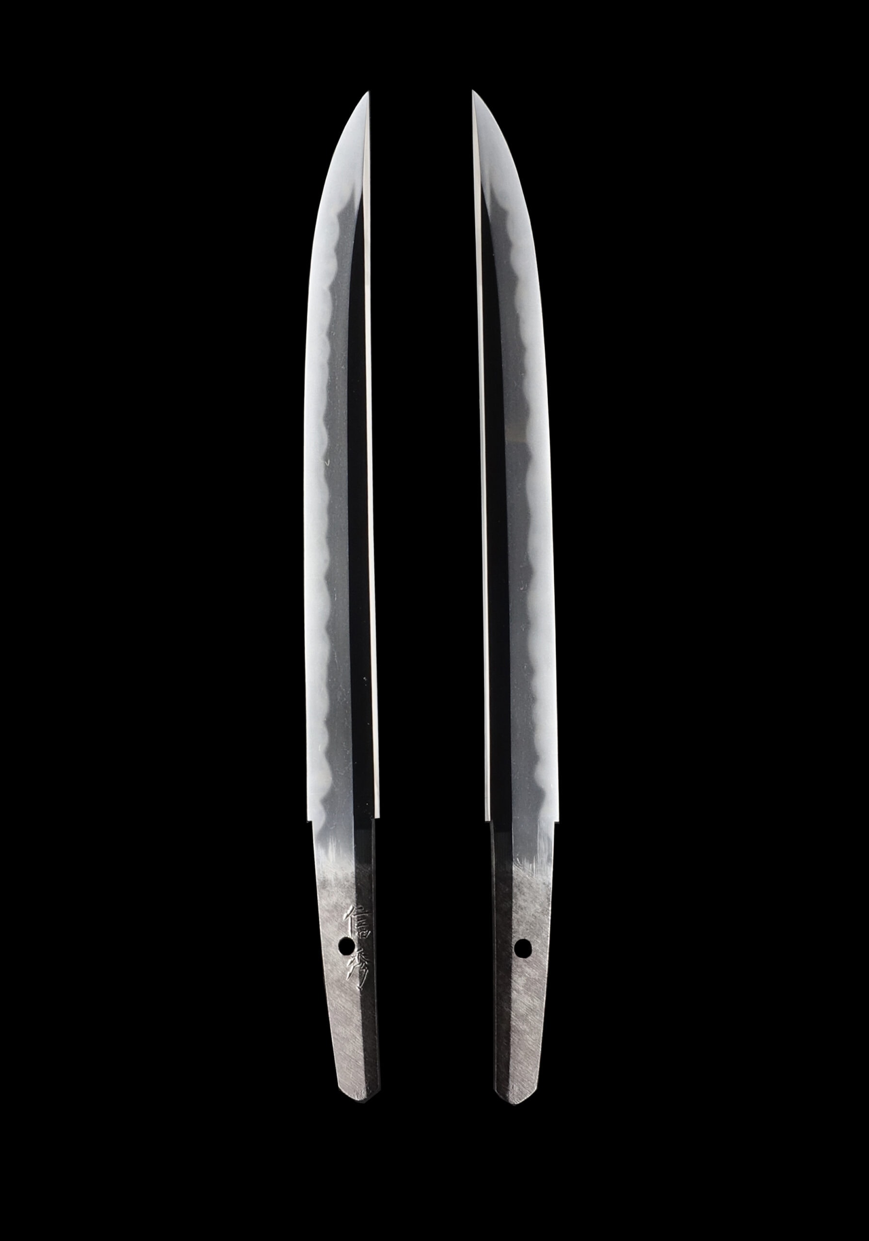 Tanto - Hozon - by Kiyomaro Nobuhide - Antique Japanese Sword Tanto signed by Nobuhide