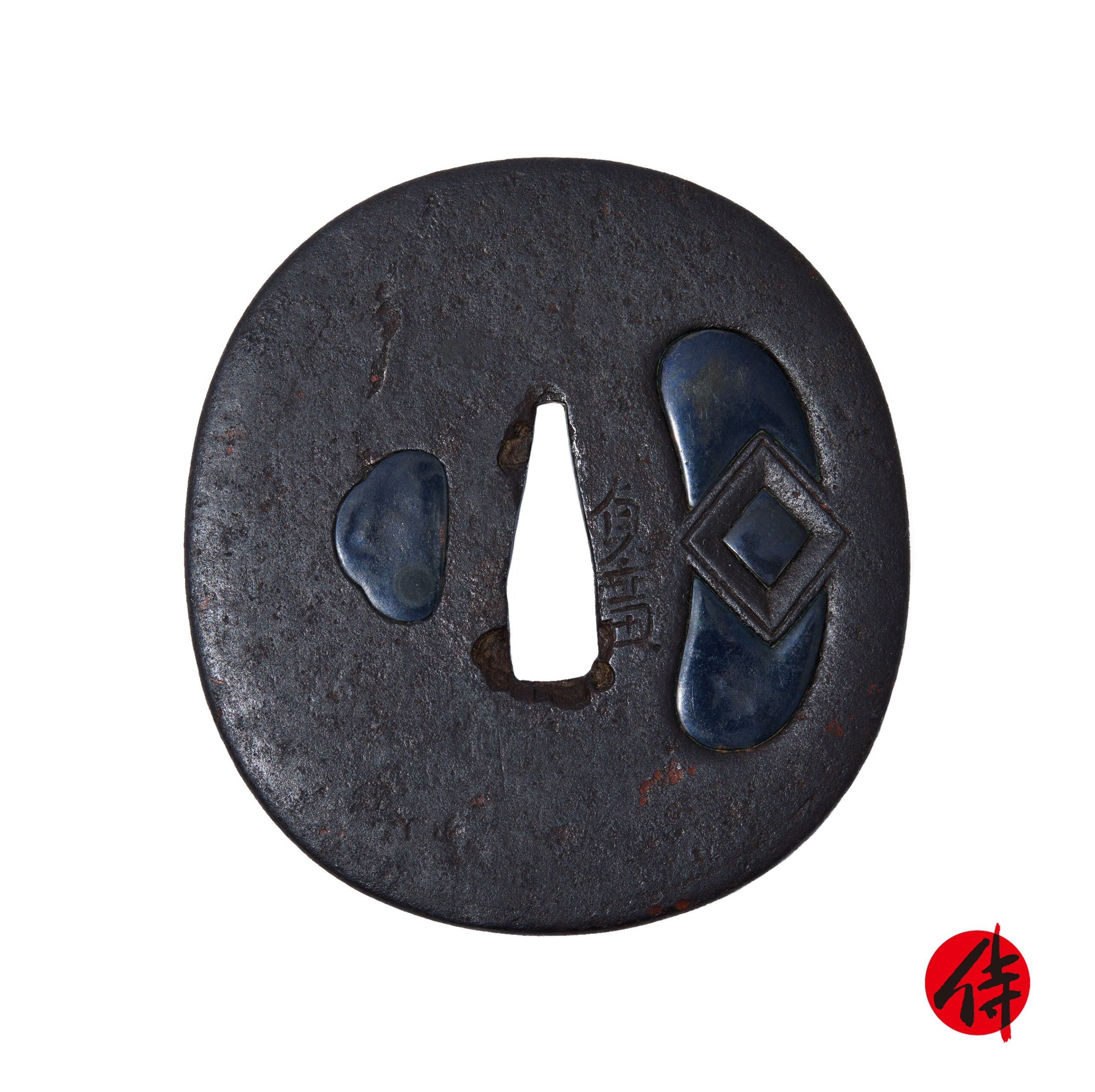 Antique Tsuba for Samurai Sword with NBTHK Hozon Certificate (T-841)