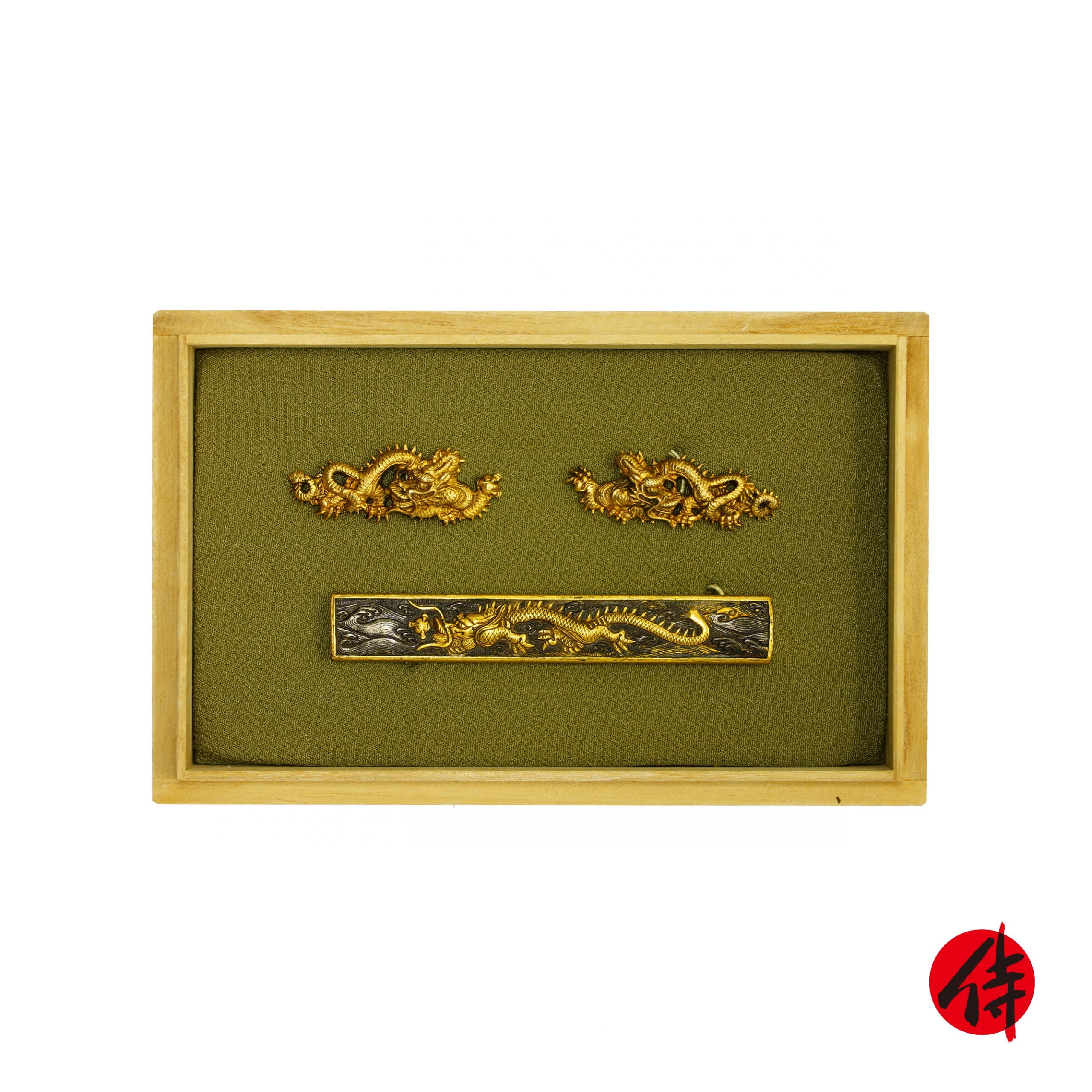 Antique Kozuka and Menuki for Samurai Sword (KM-2)