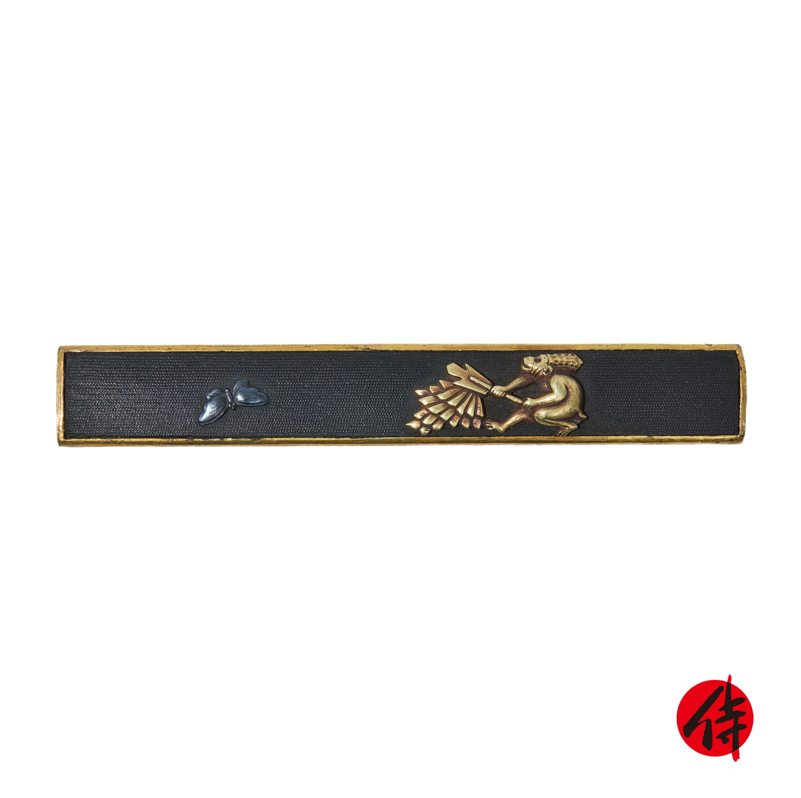 Antique Kozuka for Samurai Sword with NBTHK Tokubetsu Hozon Certificate (K-81)