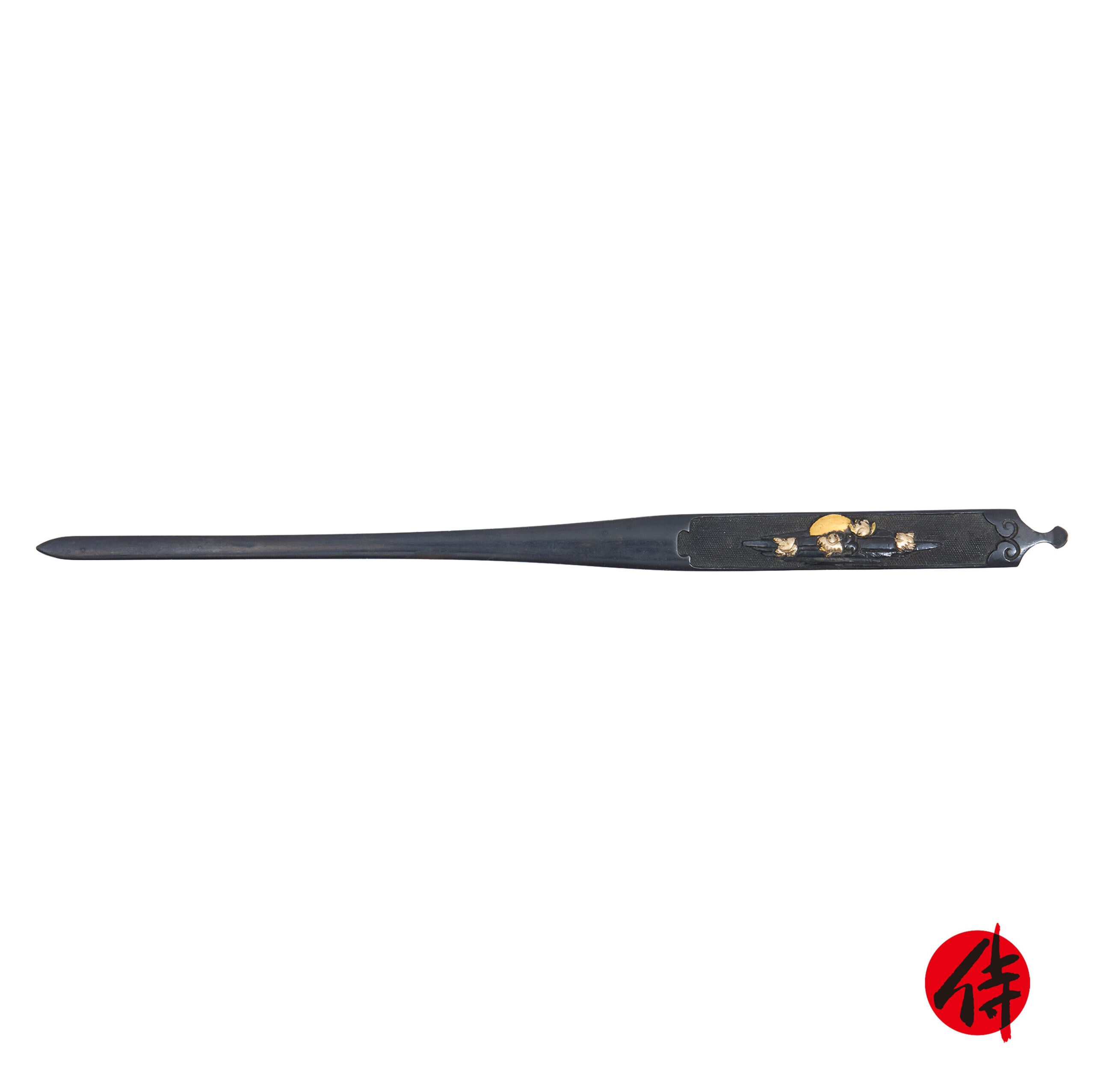 Antique Kougai for Samurai Sword with NBTHK Hozon Certificate (K-74)