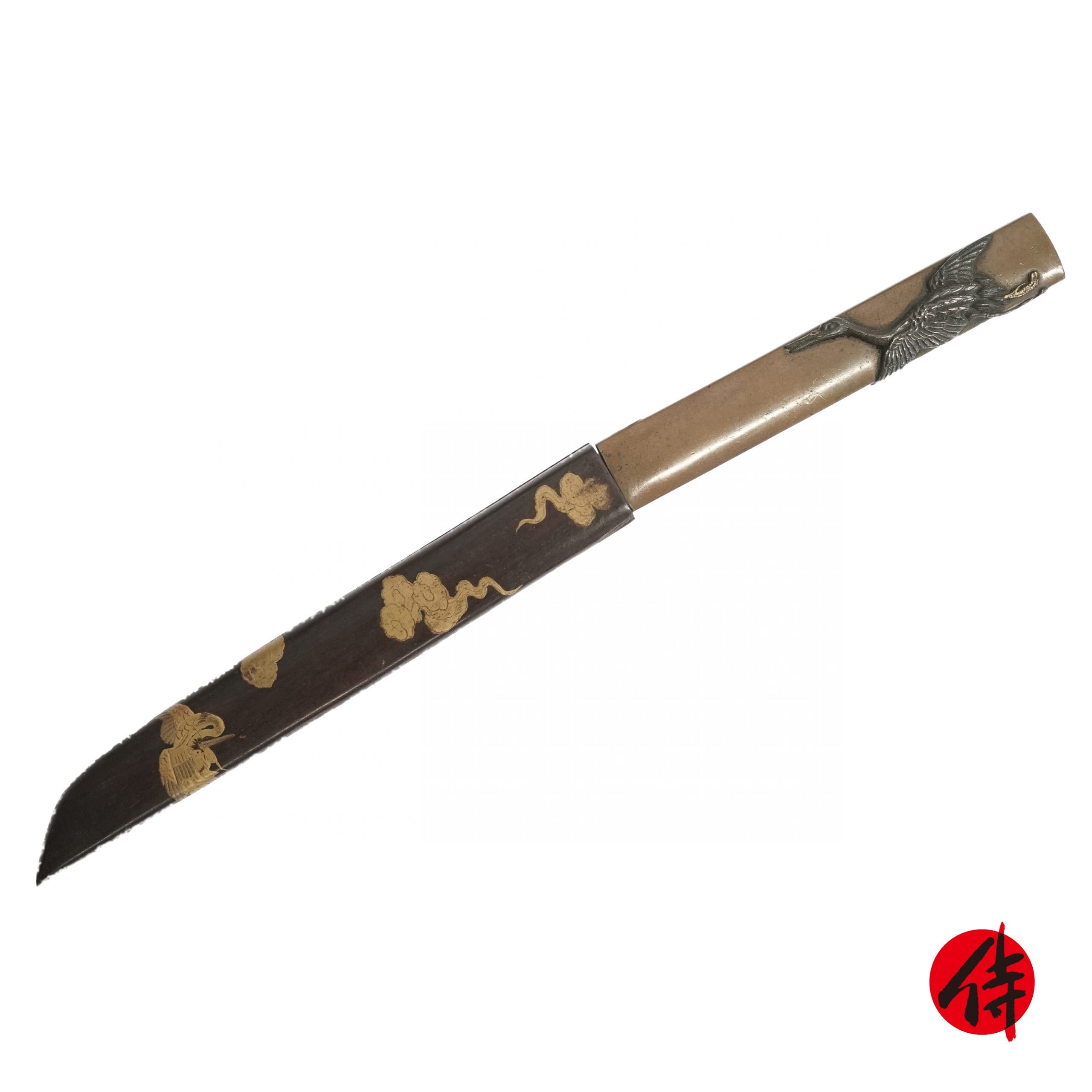 Antique Kozuka and Kogatana for Samurai Sword (K-19)