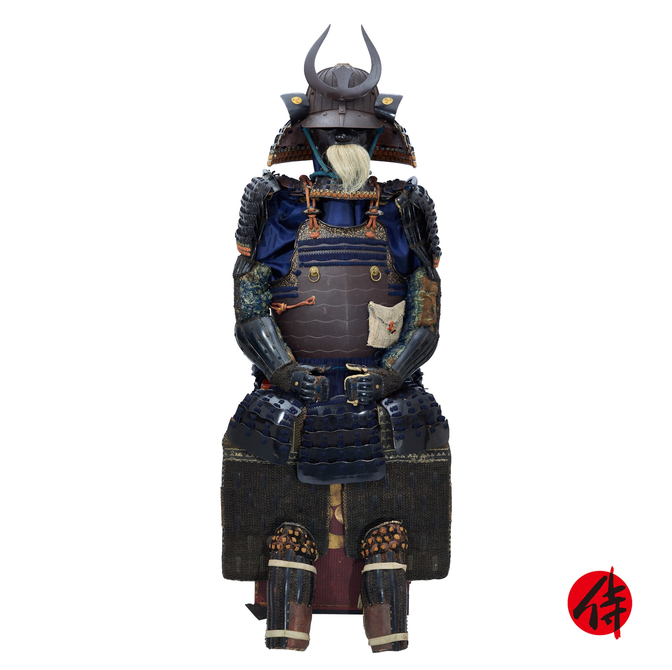 Antique Mid Edo Period Samurai Armor Tokubetsu Kicho Shiryo Certificate (A-58)