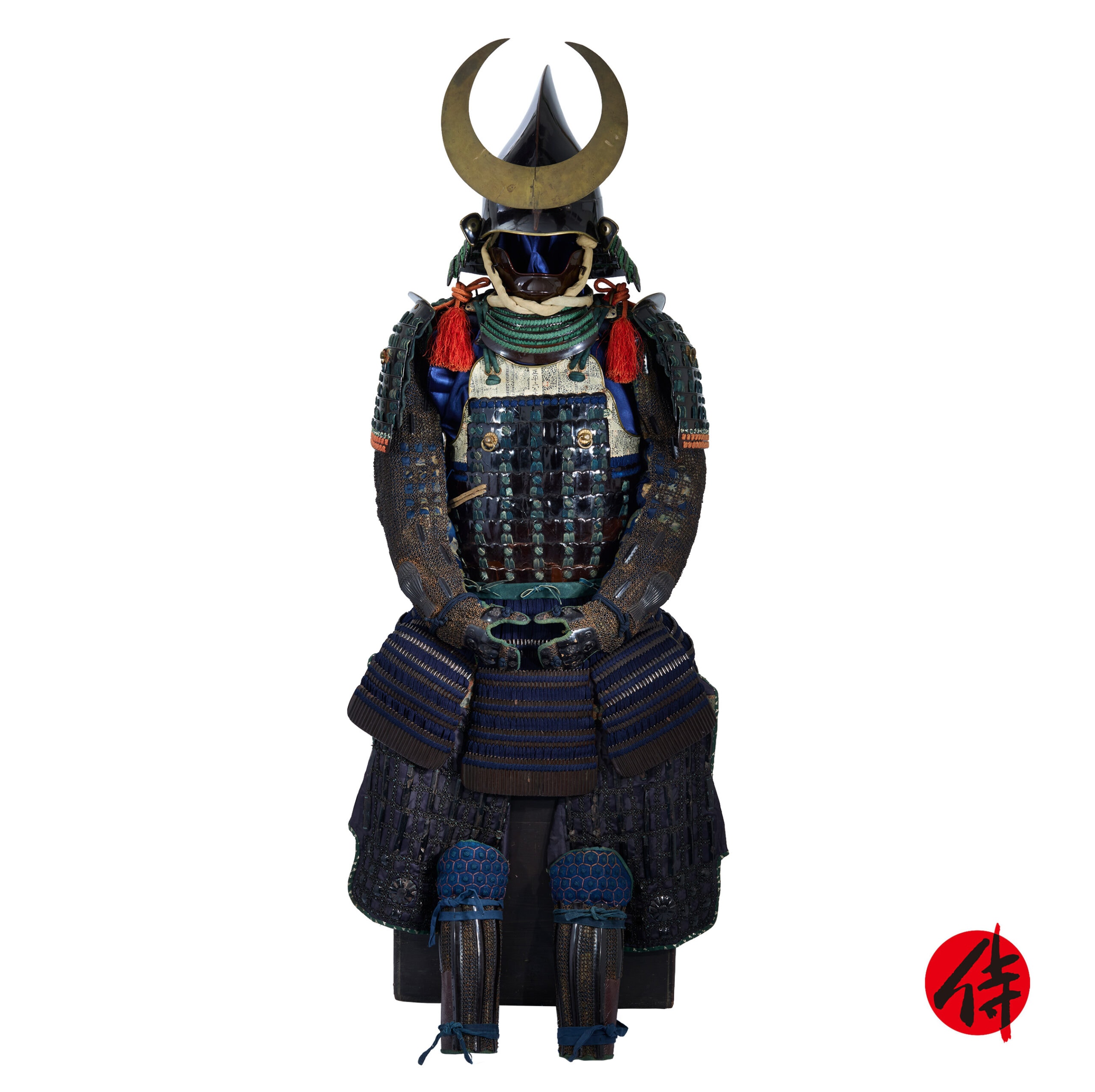 Antique Late Edo Period Samurai Armor Kicho Shiryo Certificate (A-49)