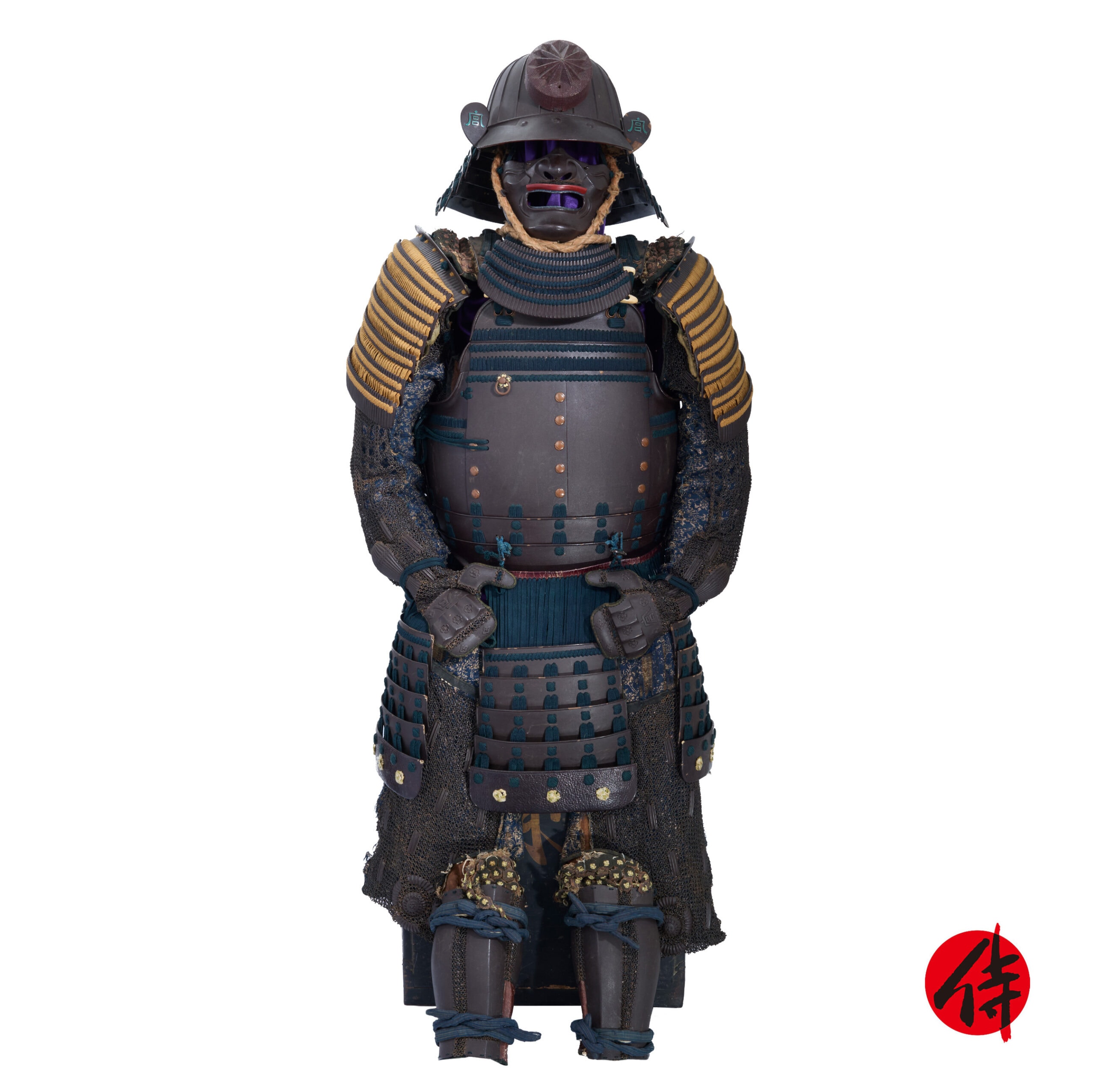 Antique Mid Edo Period Samurai Armor Tokubetsu Kicho Shiryo Certificate (A-41)