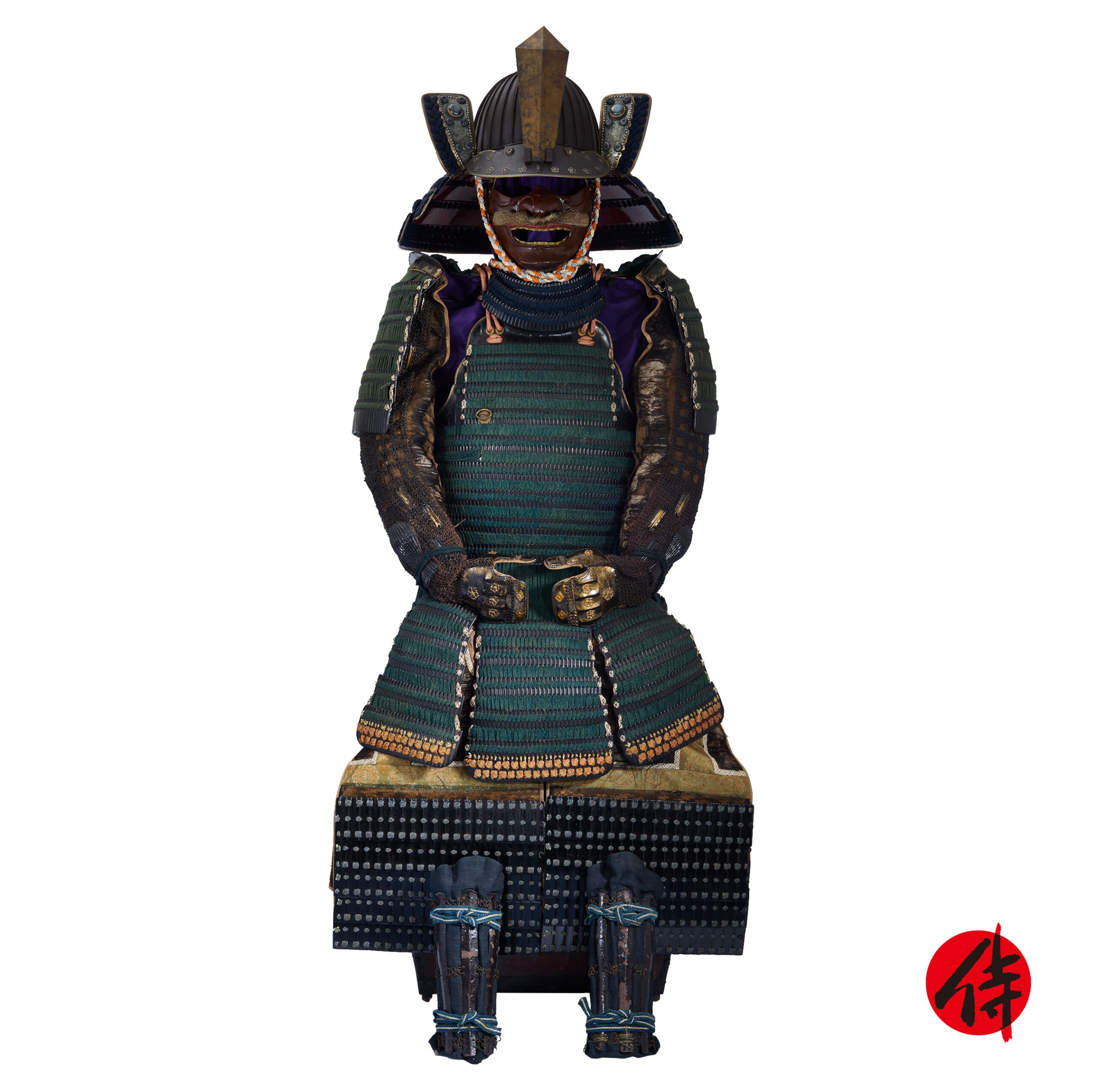 Antique Mid Edo Period Samurai Armor Tokubetsu Kicho Shiryo Certificate (A-46)