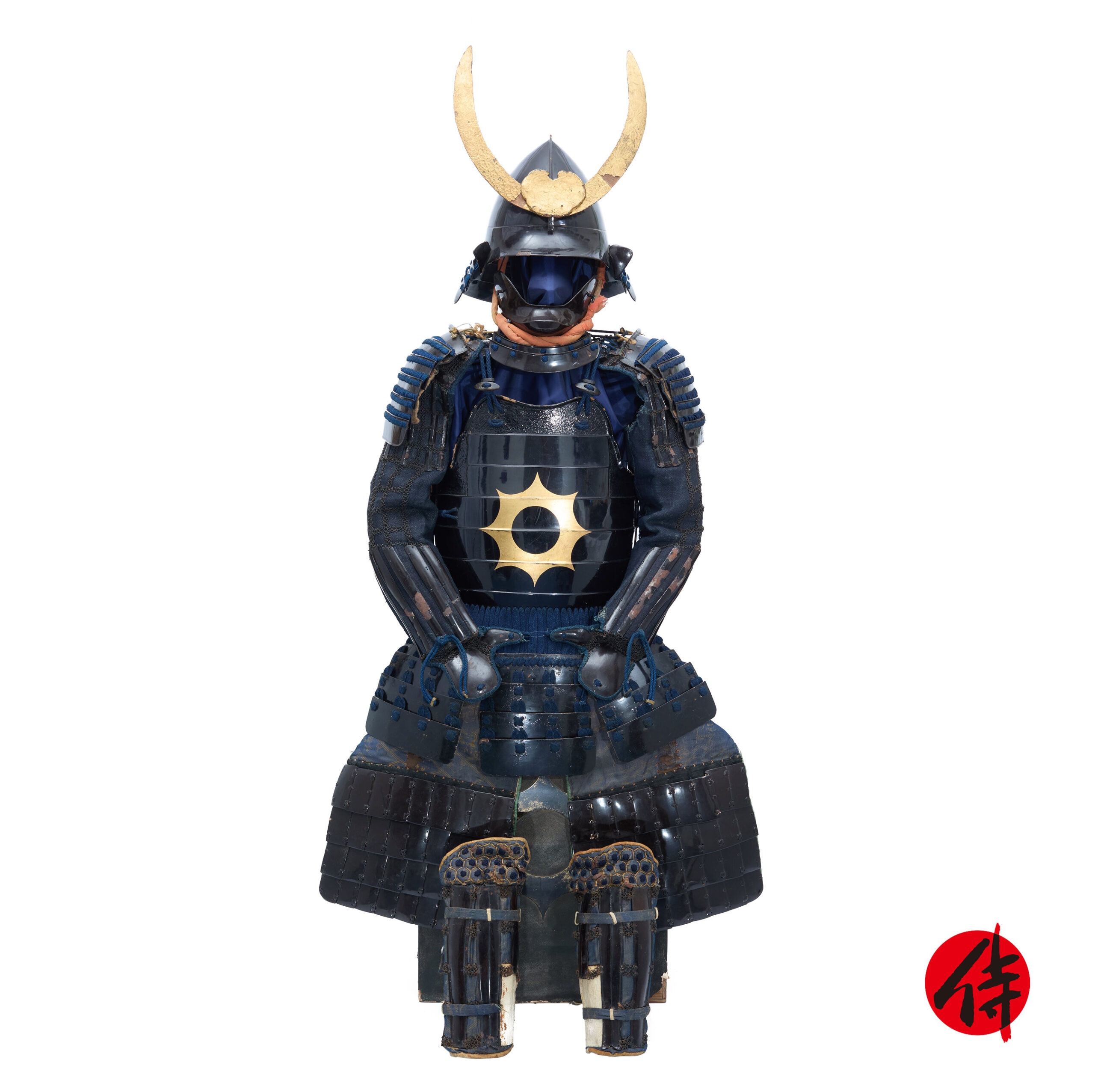 Antique Late Edo Period Samurai Armor Kicho Shiryo Certificate (A-39)