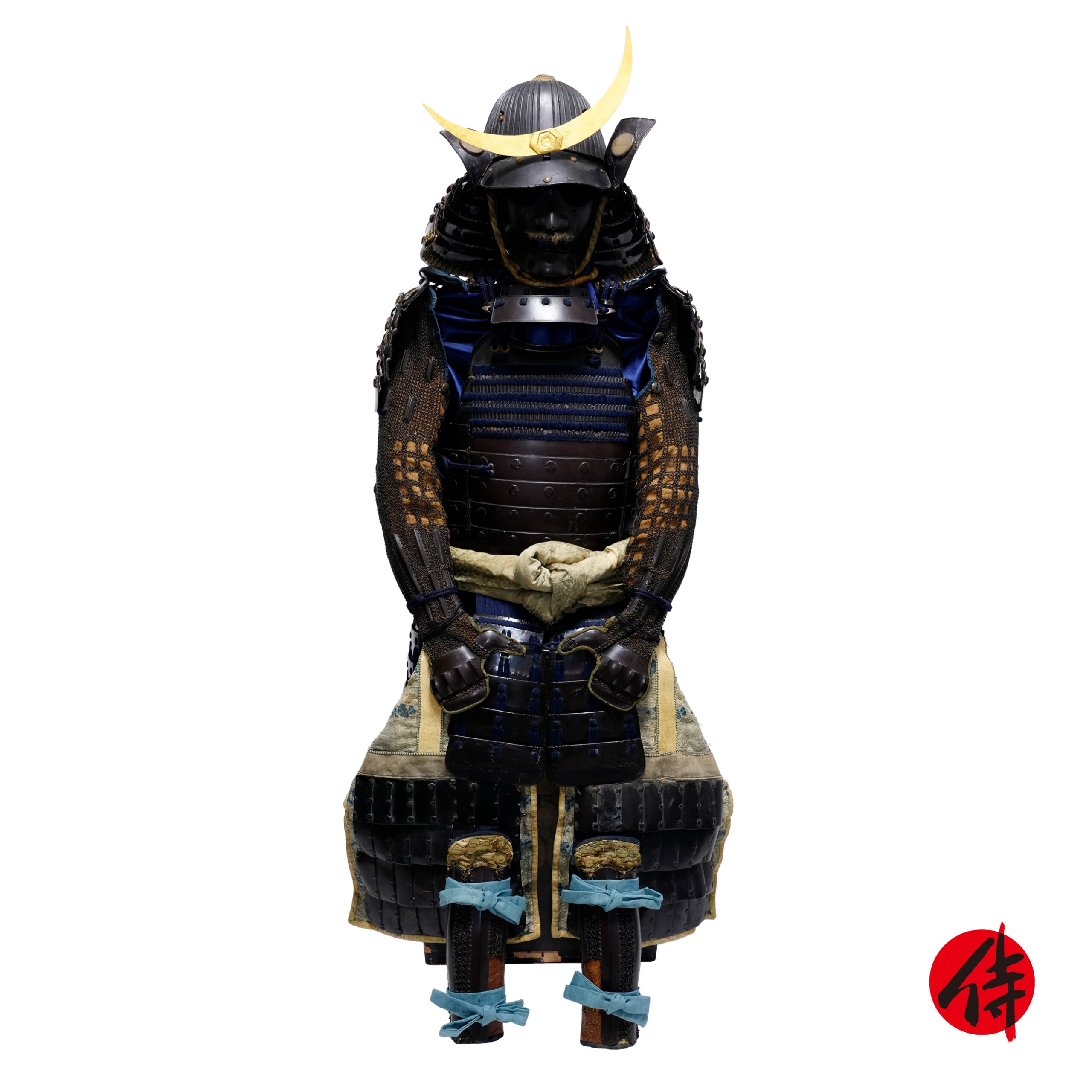 Antique Mid Edo Period Samurai Armor Tokubetsu Kicho Shiryo Certificate (A-32)