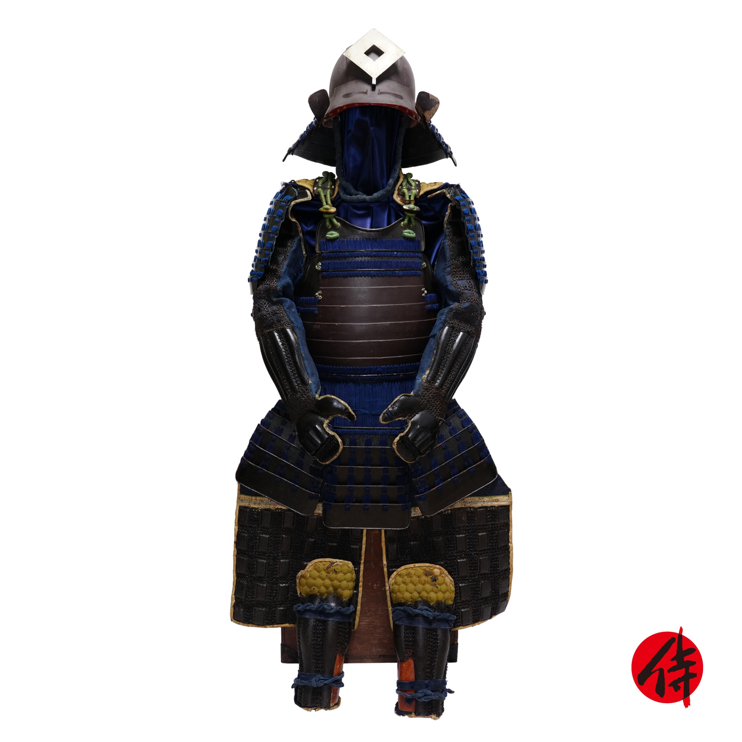 Antique Late Edo Period Samurai Armor Tokubetsu Kicho Shiryo Certificate (A-28)