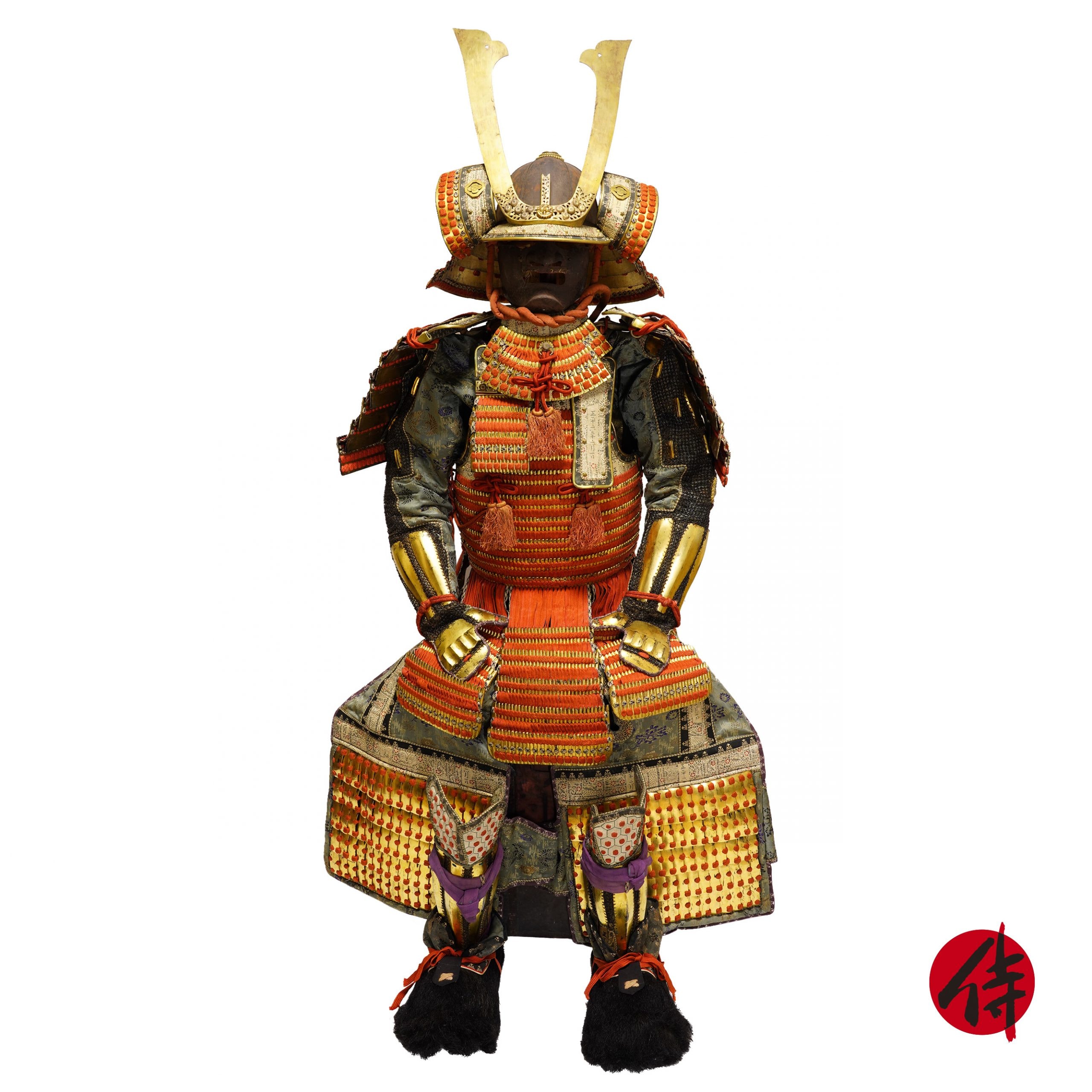 Antique Edo Period Ō-Yoroi Samurai Armor (A-14)