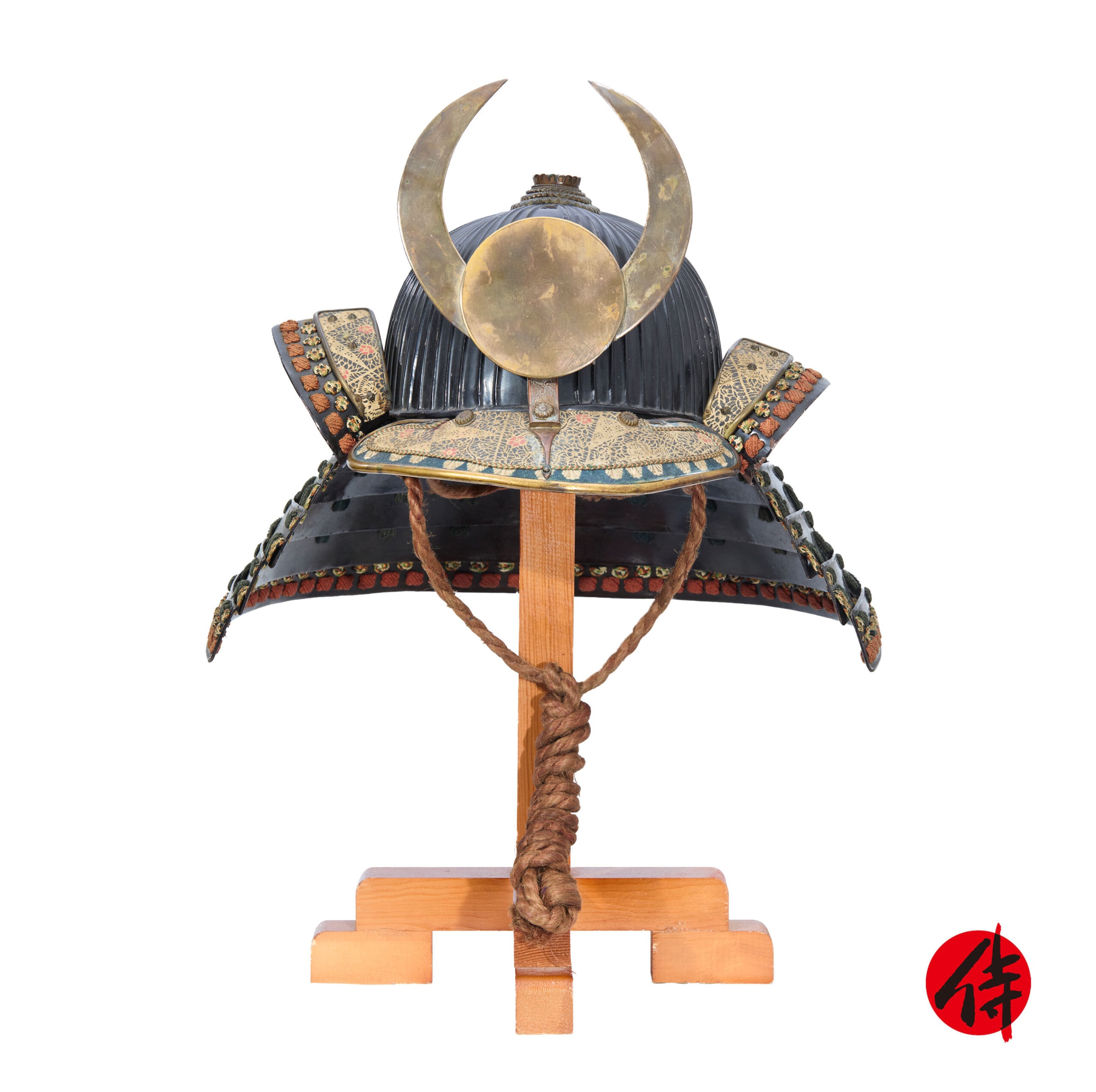 Antique Samurai Helmet Mid Edo Period Rokujushi Ken Suji Kabuto with Tokubetsu Kicho Shiryo Certificate (KT-71)