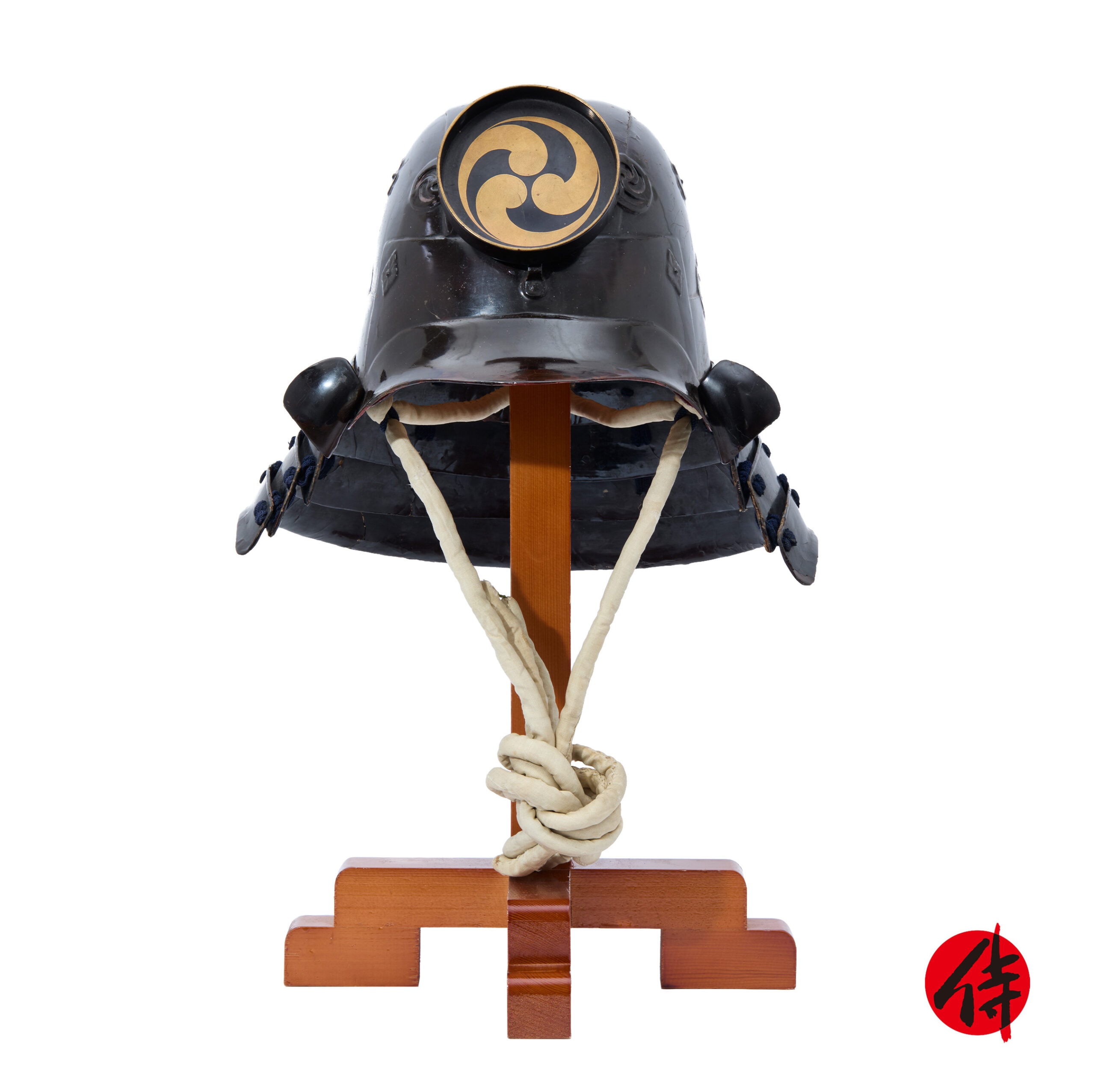 Antique Samurai Helmet Early Edo Period Zu Nari Kabuto with Tokubetsu Kicho Shiryo Certificate (KT-61)