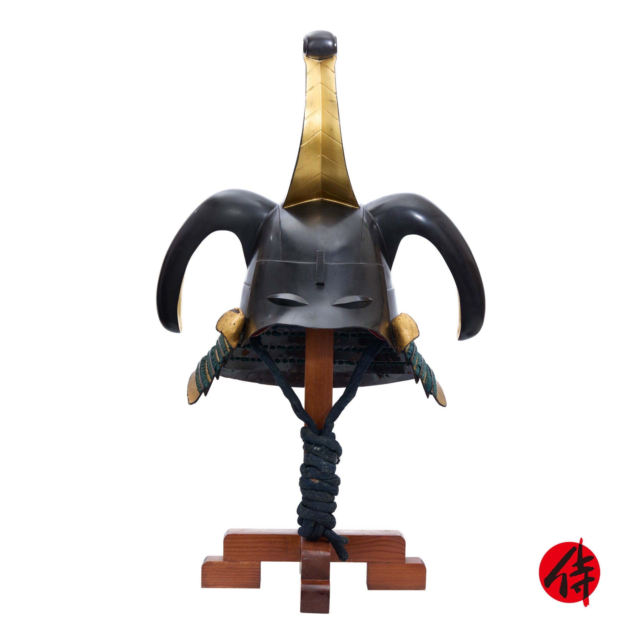 Antique Samurai Helmet Mid Edo Period Kawari Kabuto Tokubetsu Kicho Shiryo Certificate (KT-42)